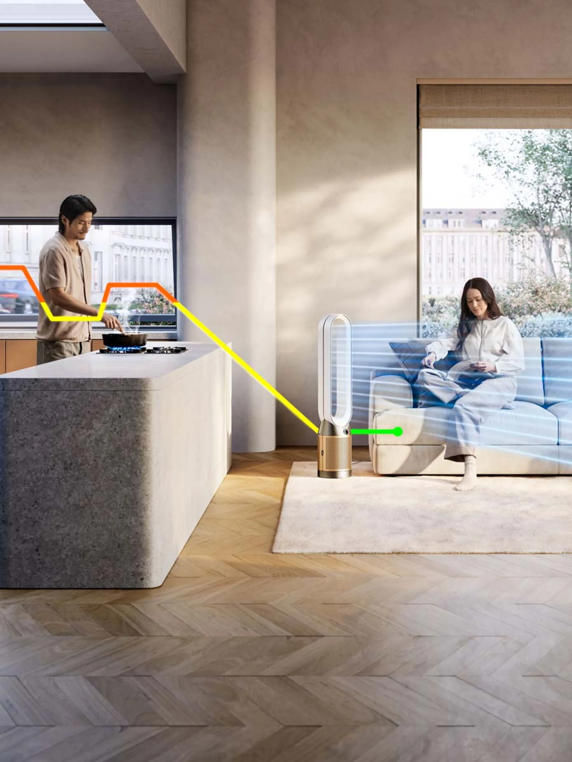 Dyson Luchtreiniger Cool PC2 De-NOx image