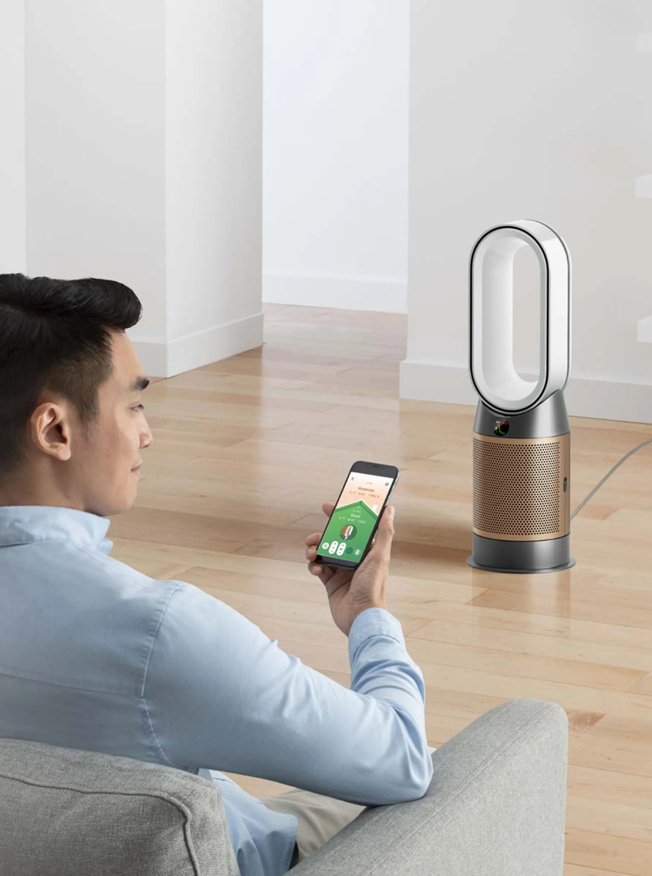 Dyson Purificateur d'air Hot+Cool HP2 De-NOx HP12 image