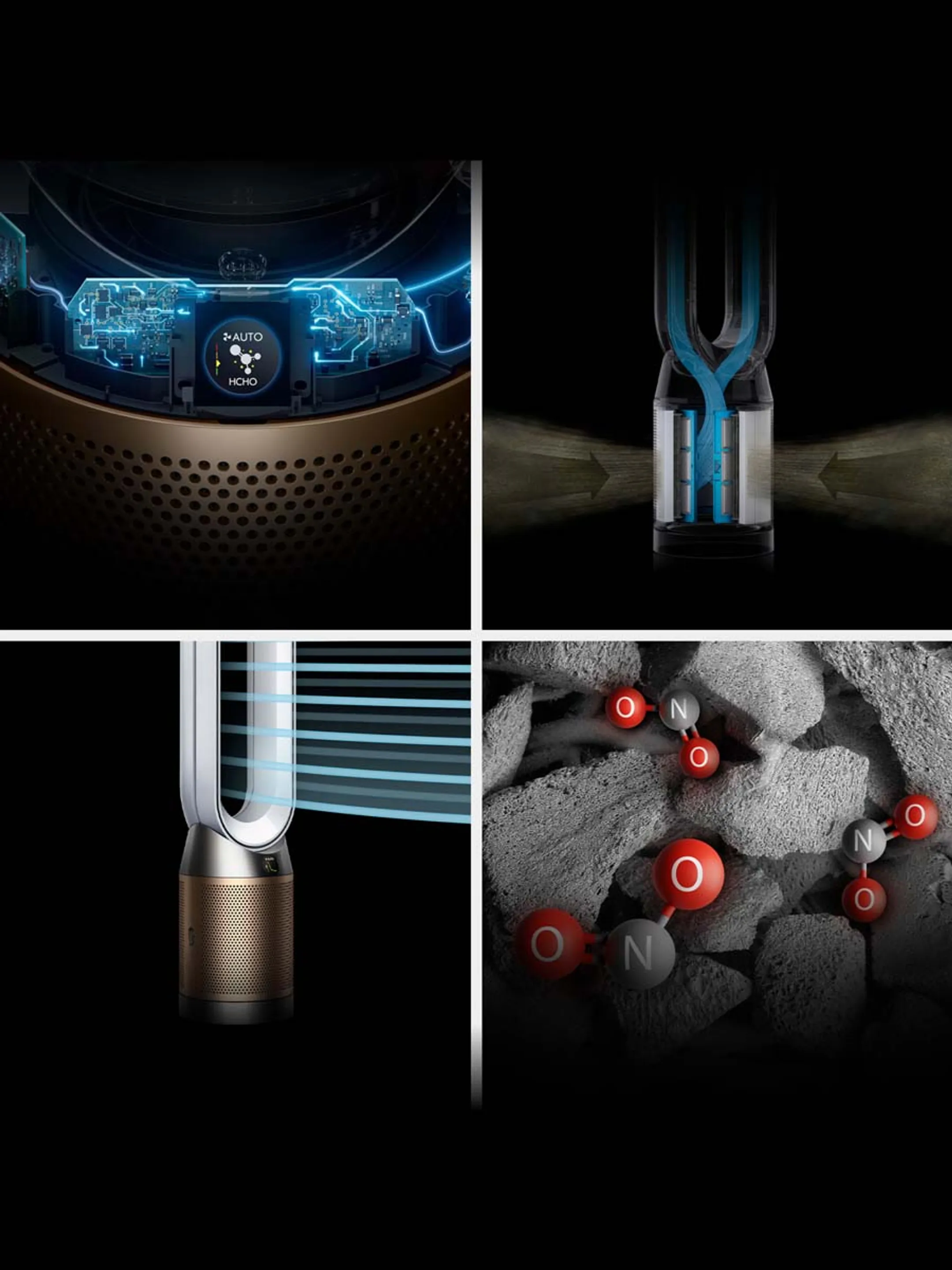 Dyson Purificateur d'air Hot+Cool HP2 De-NOx HP12 image