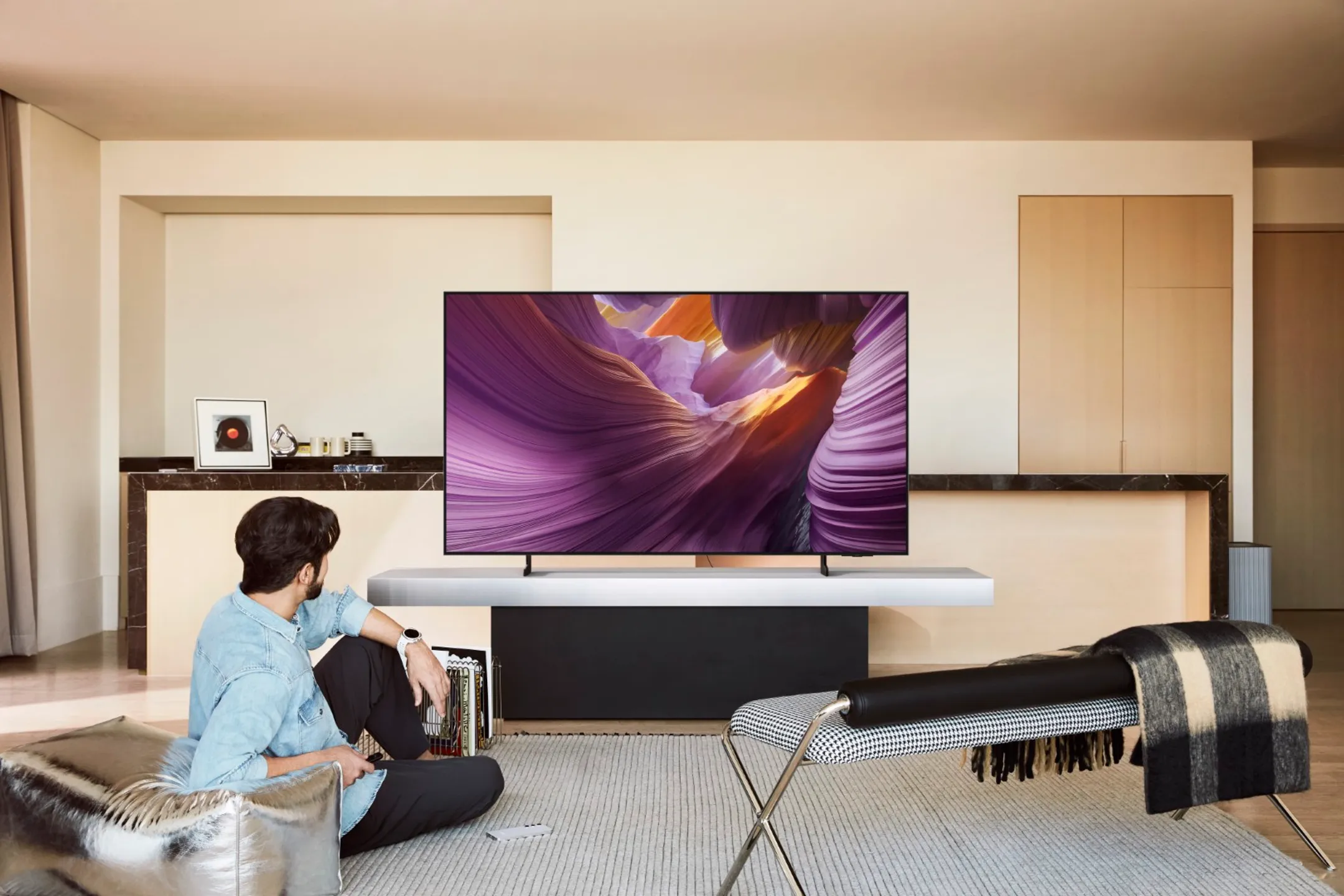 Samsung OLED TV 4K QE55S85F - 55 inch image