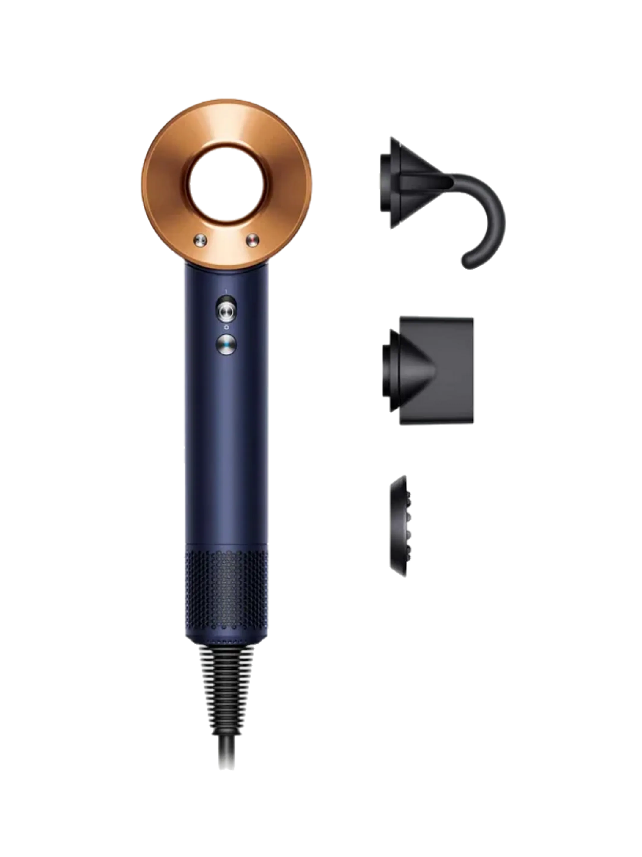 Supersonic Straight + Wavy Prussian Blue/Rich Copper
