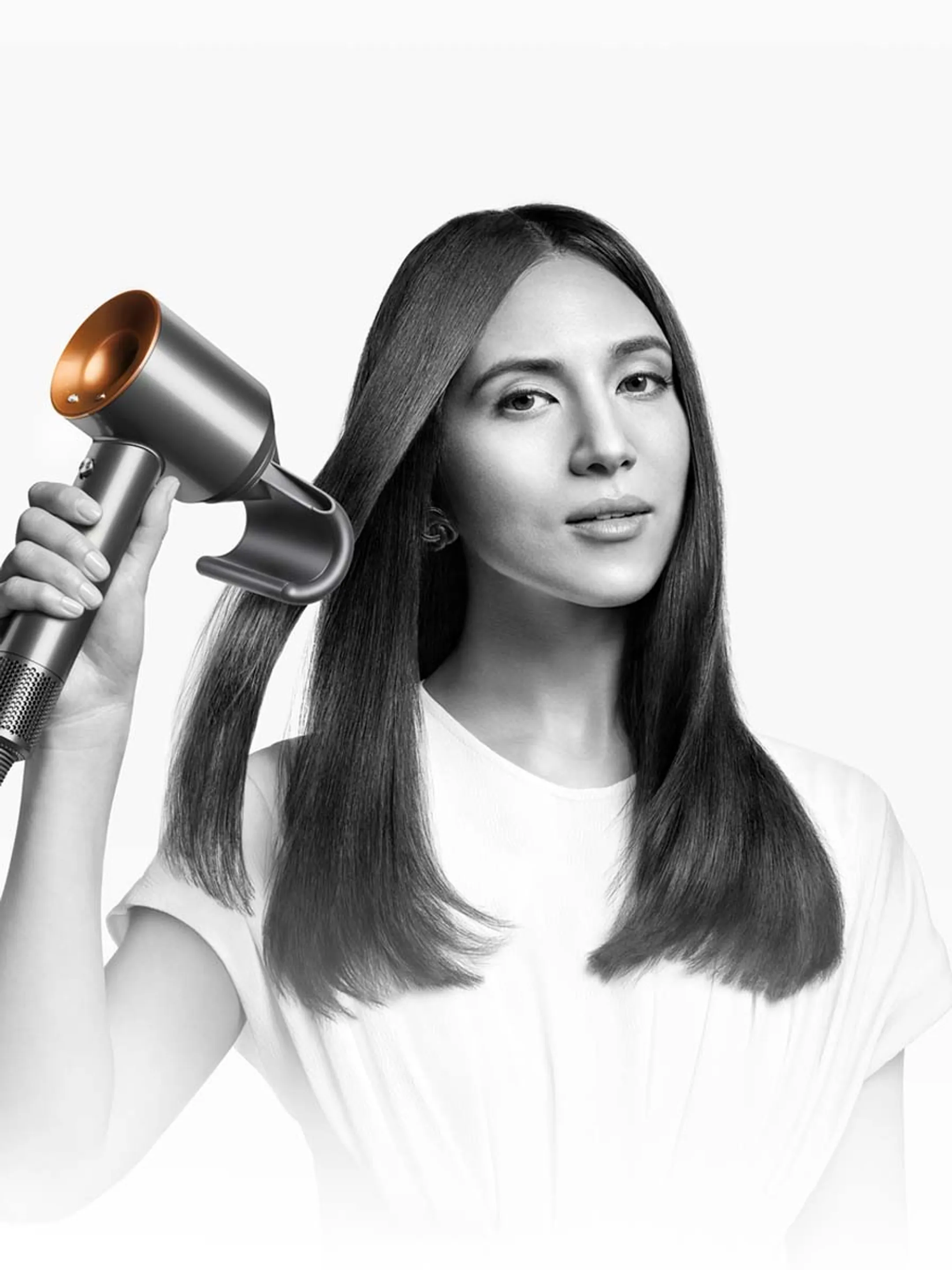 Dyson Supersonic Straight + Wavy Prussian Blue/Rich Copper image