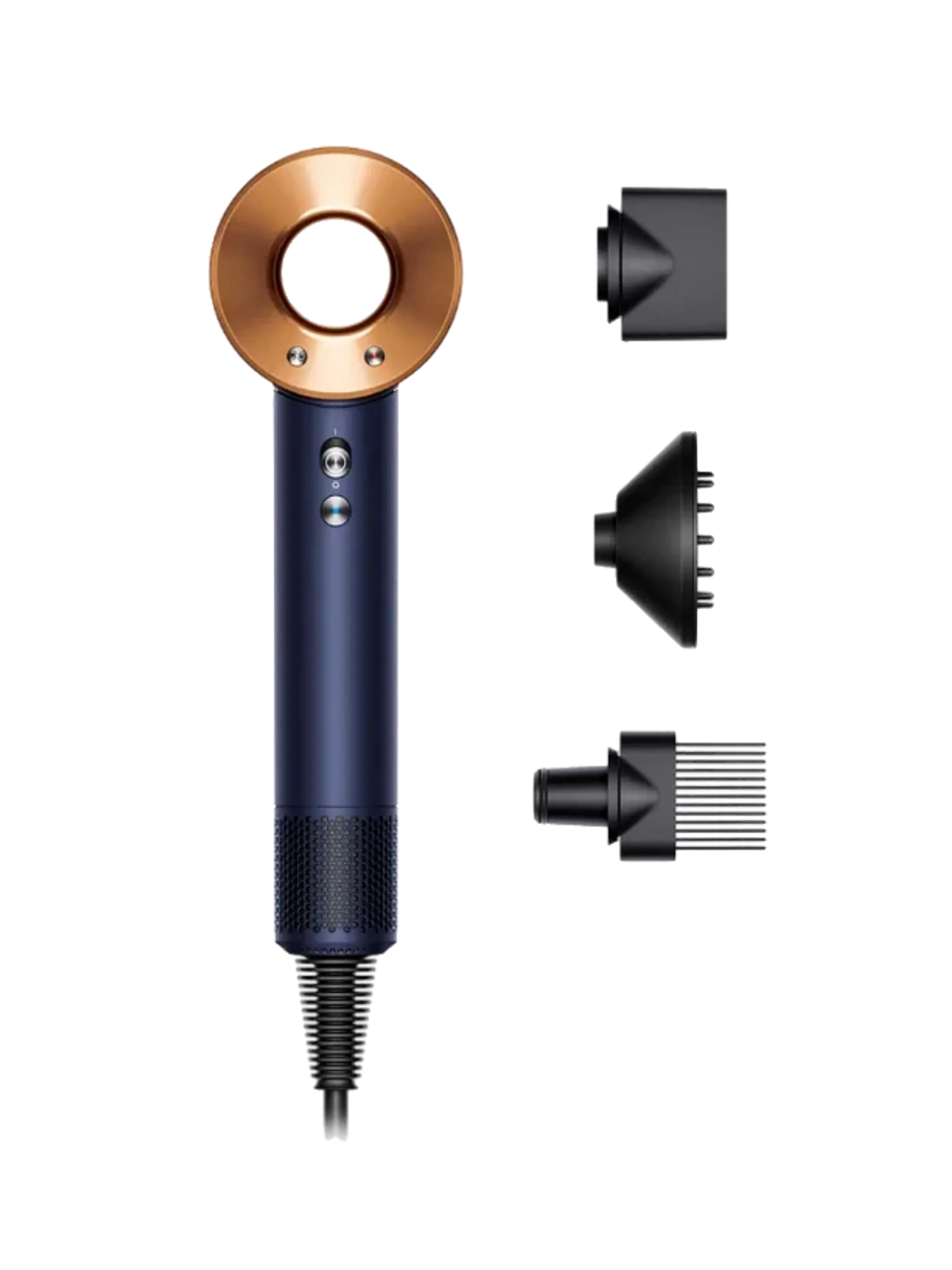 Supersonic Curly + Coily Prussian Blue/Rich Copper
