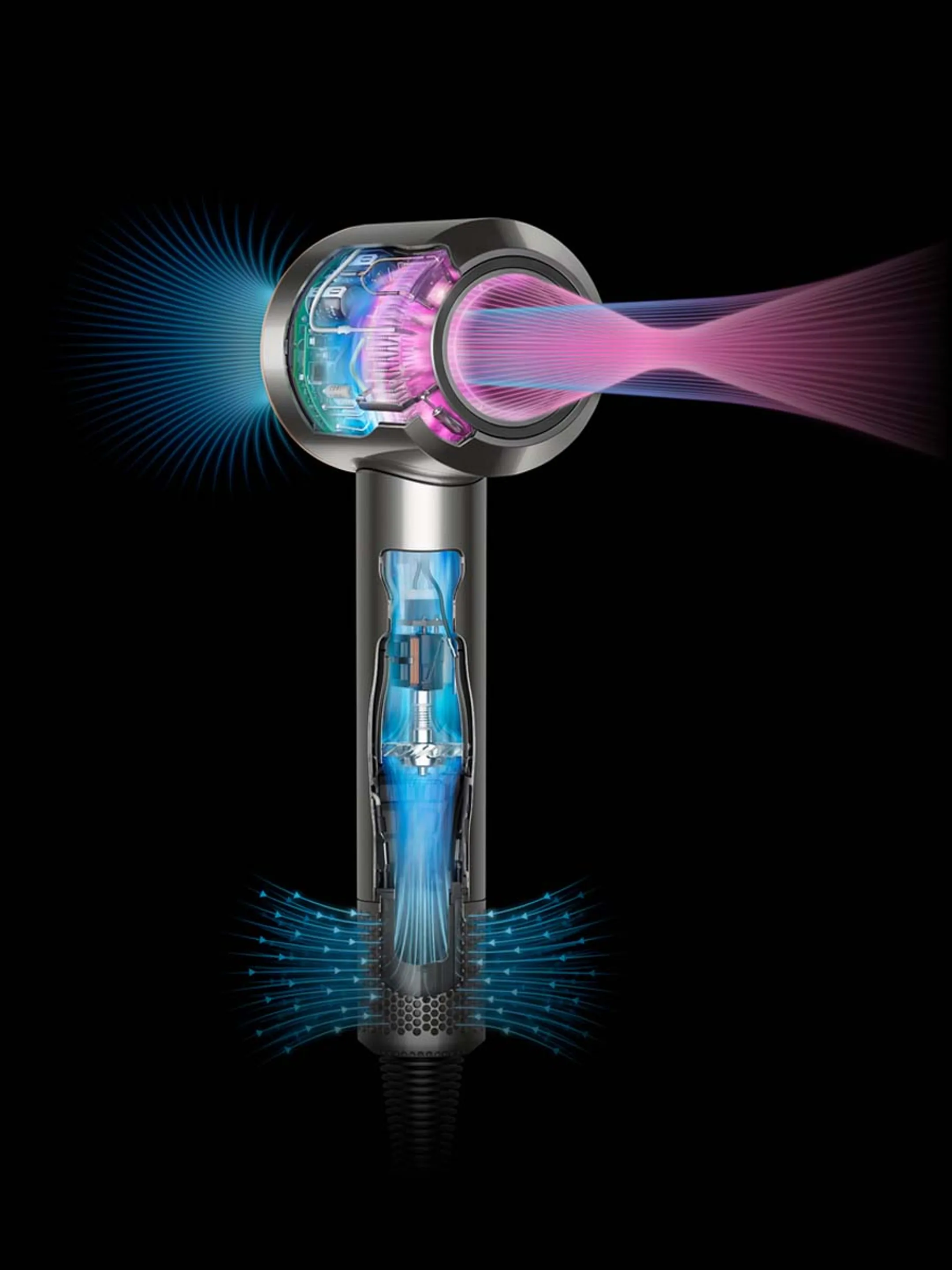 Dyson Supersonic Curly + Coily Prussian Blue/Rich Copper image