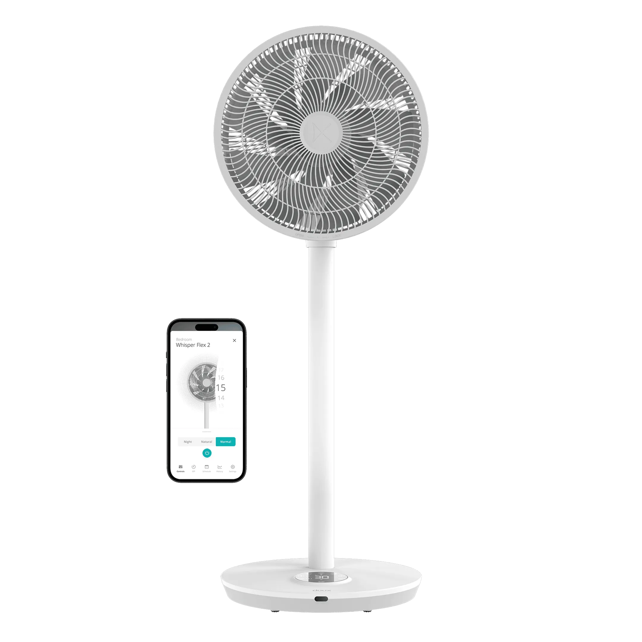 Ventilateur Whisper Flex 2 blanc