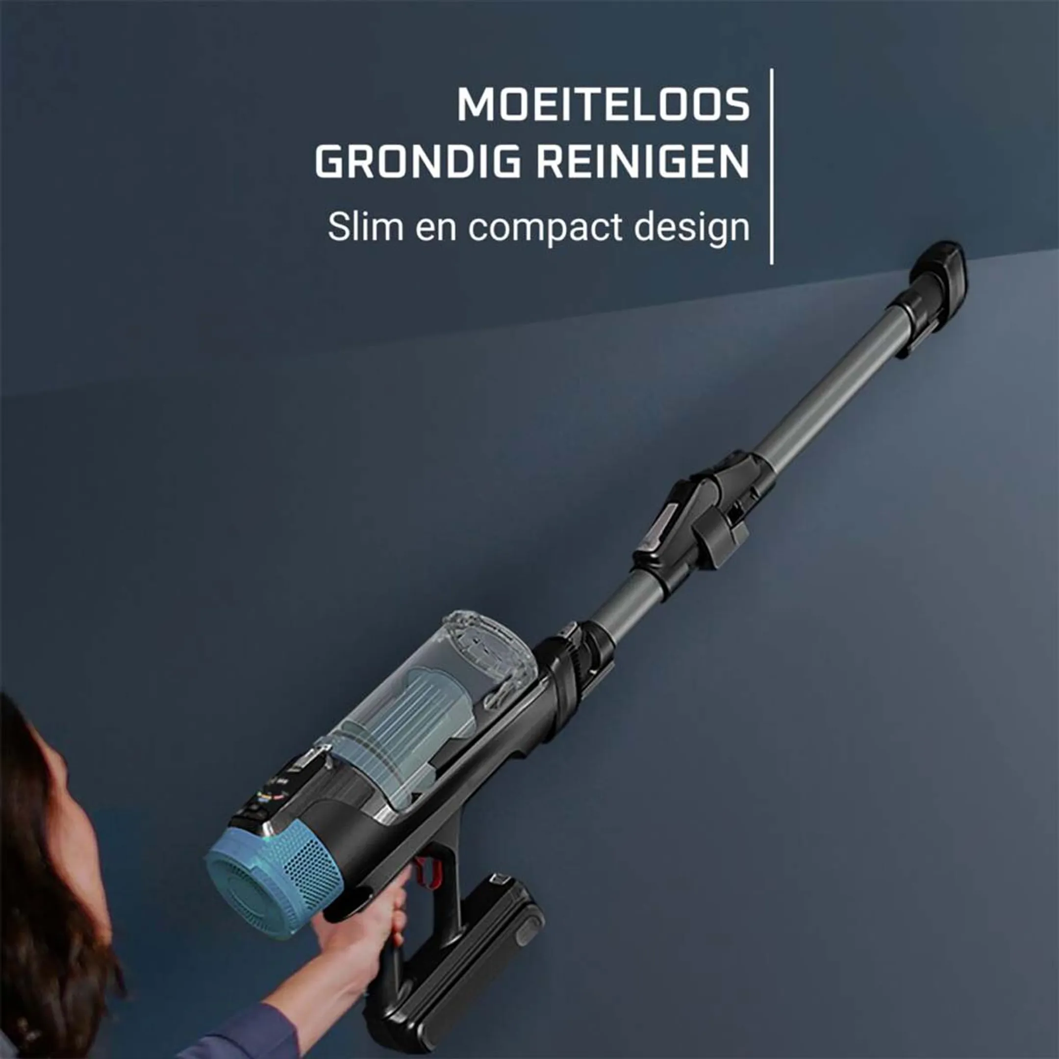 Rowenta Steelstofzuiger 2in1 X-Force Flex 14.80 Aqua RH9BC1 image