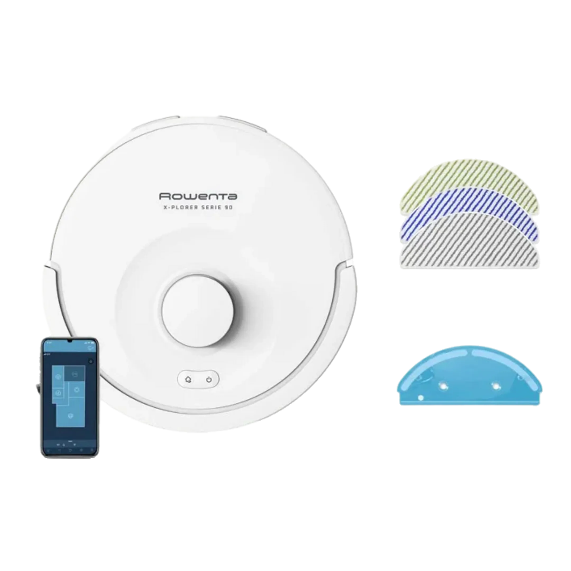 Aspirateur robot 2en1 X-PLORER Serie 90 RR8777WH