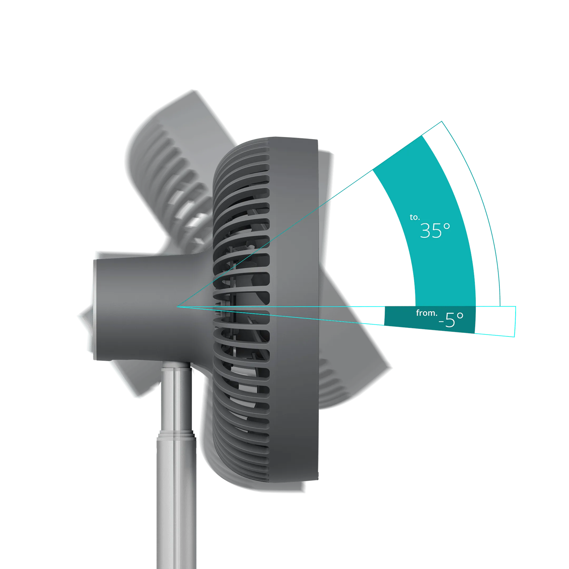 DUUX Ventilateur Rize Gris image