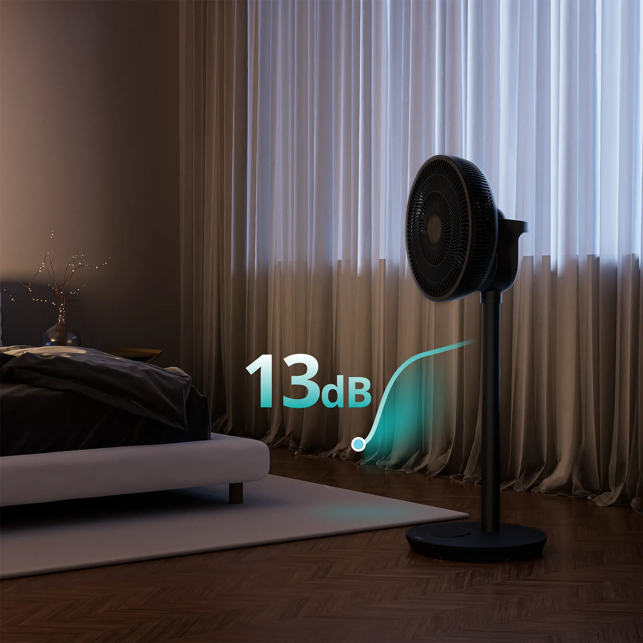 DUUX Ventilator Whisper Flex 2 zwart image