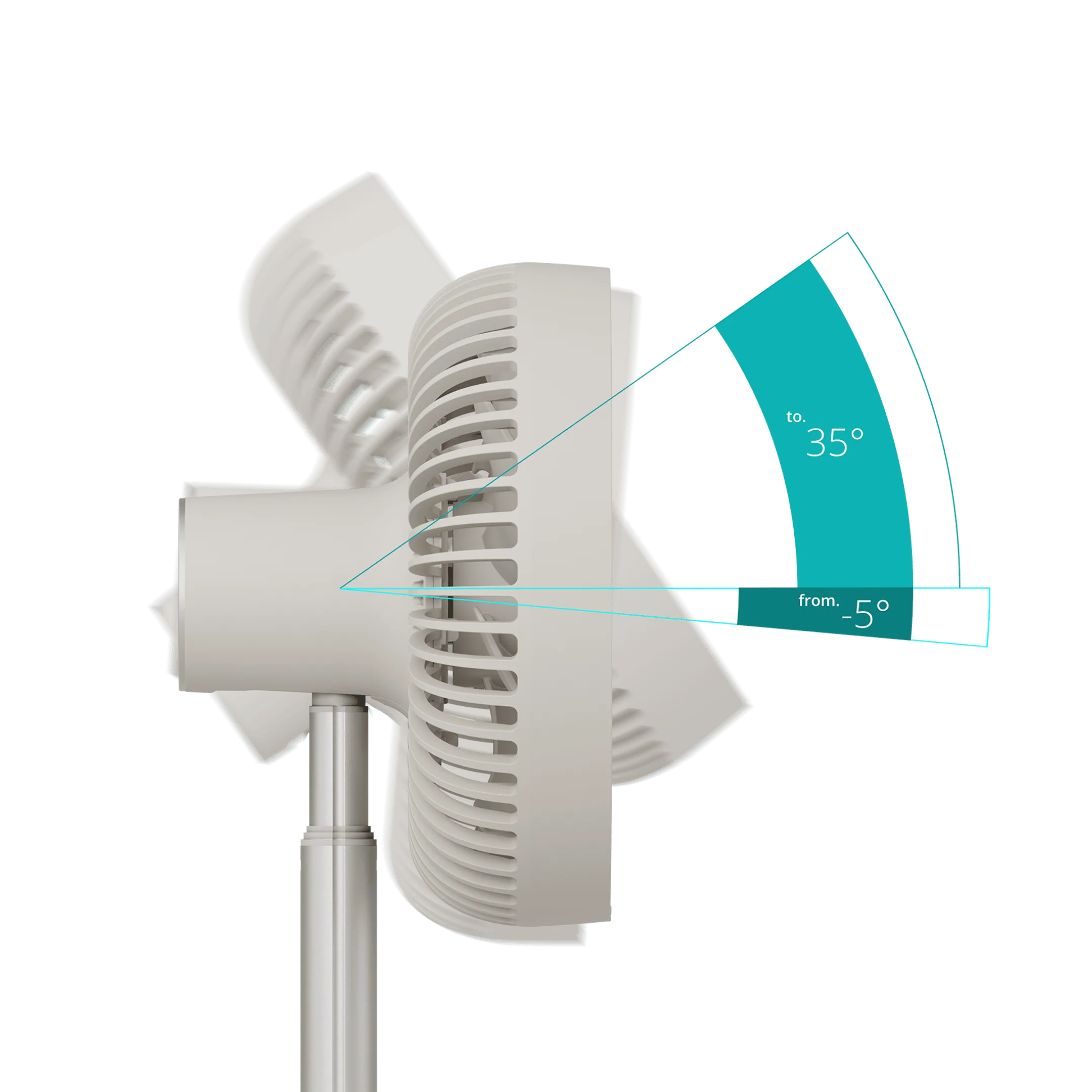 DUUX Ventilateur Rize Greige image