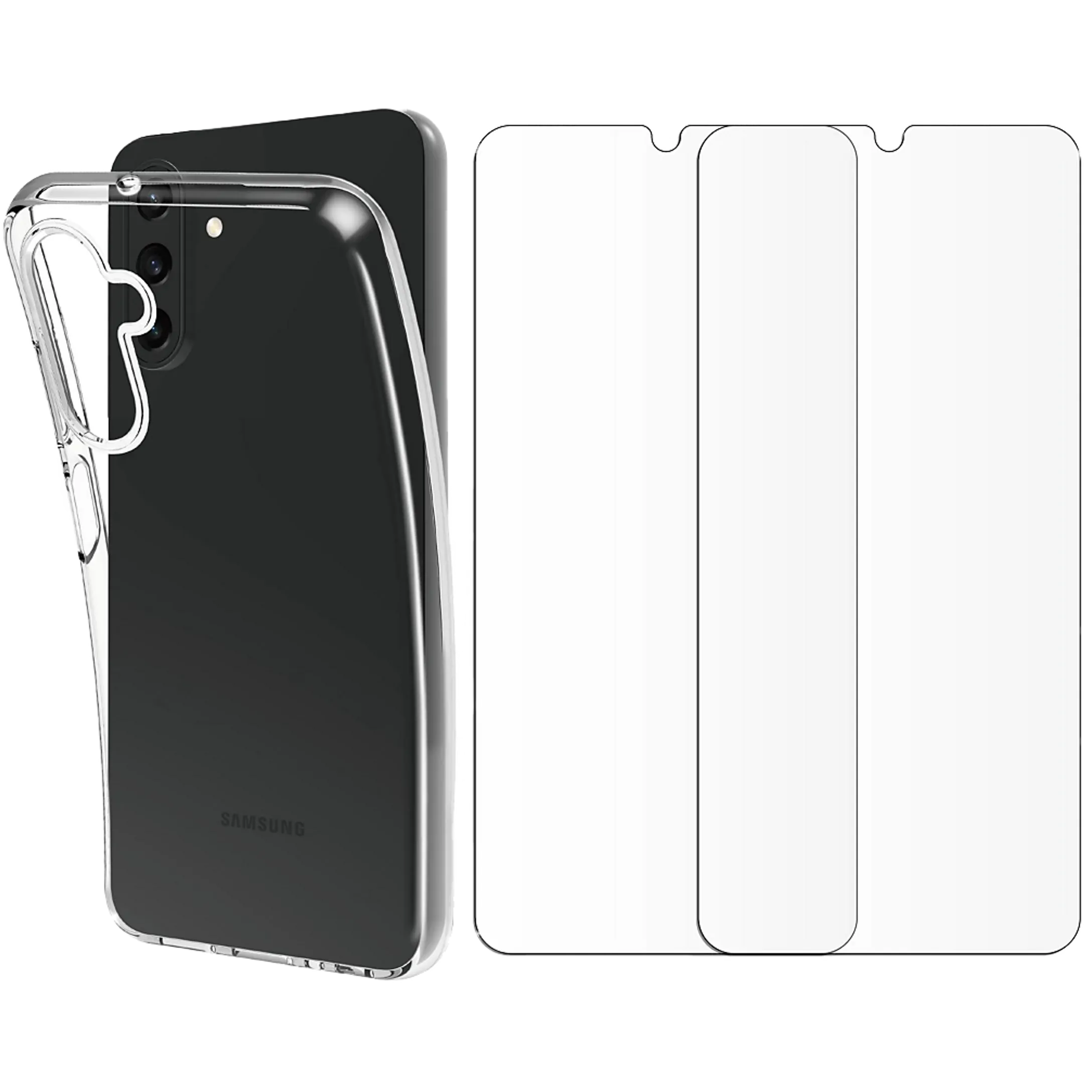 Coque + 2 protège-écran pour Galaxy A26