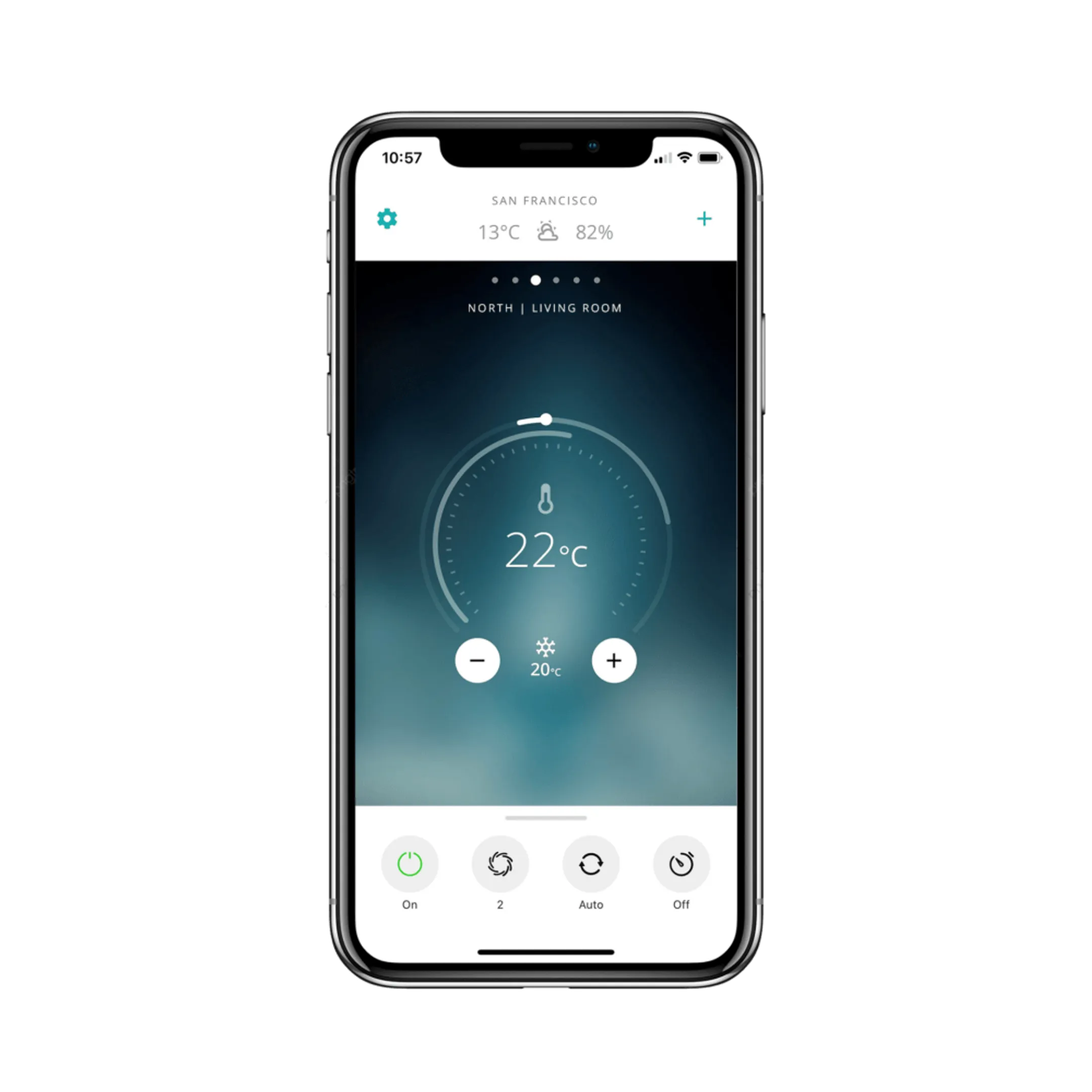 DUUX Mobiele airco North 18K BTU/u Grijs image