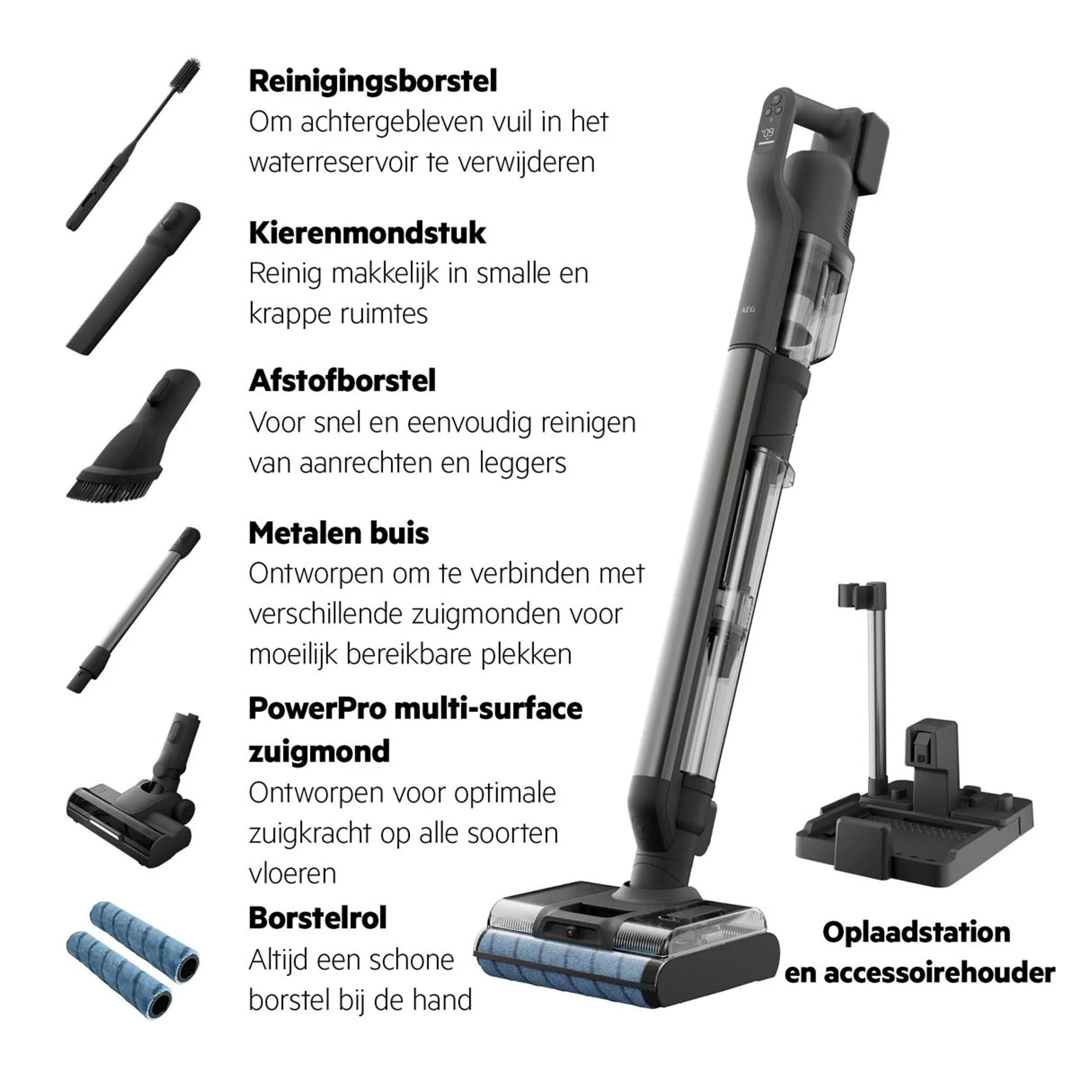 AEG Steelstofzuiger Wet & Dry Ultimate 8000 AW82U2DG image