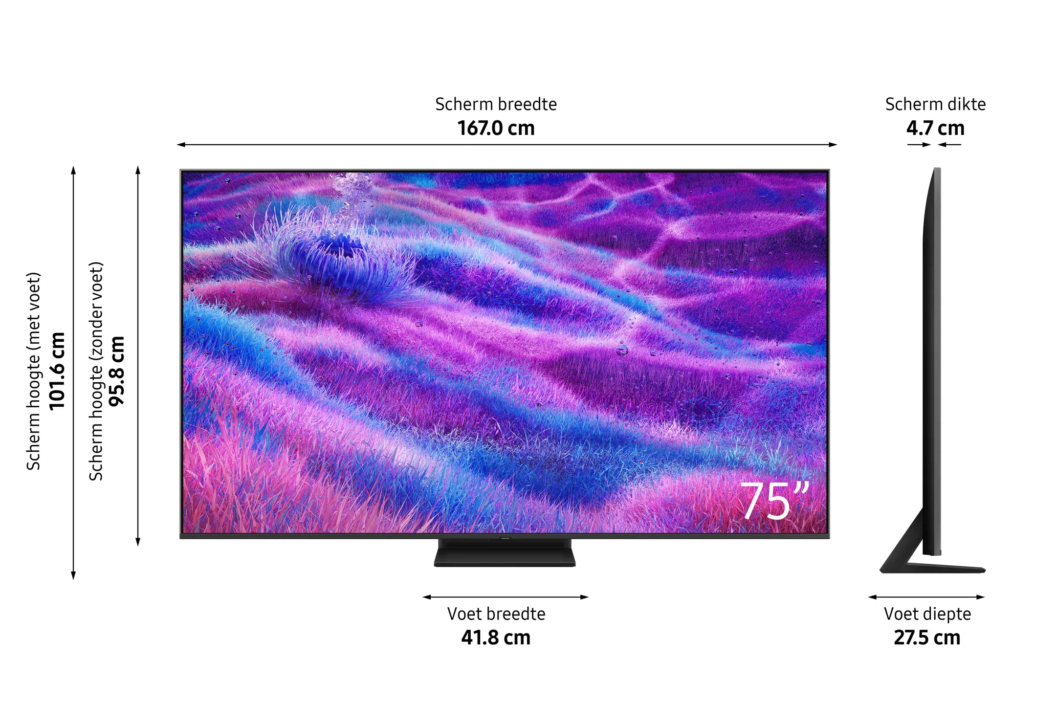 Samsung Neo QLED 4K QE75QN83F Mini LED (2025) - 75 pouces image