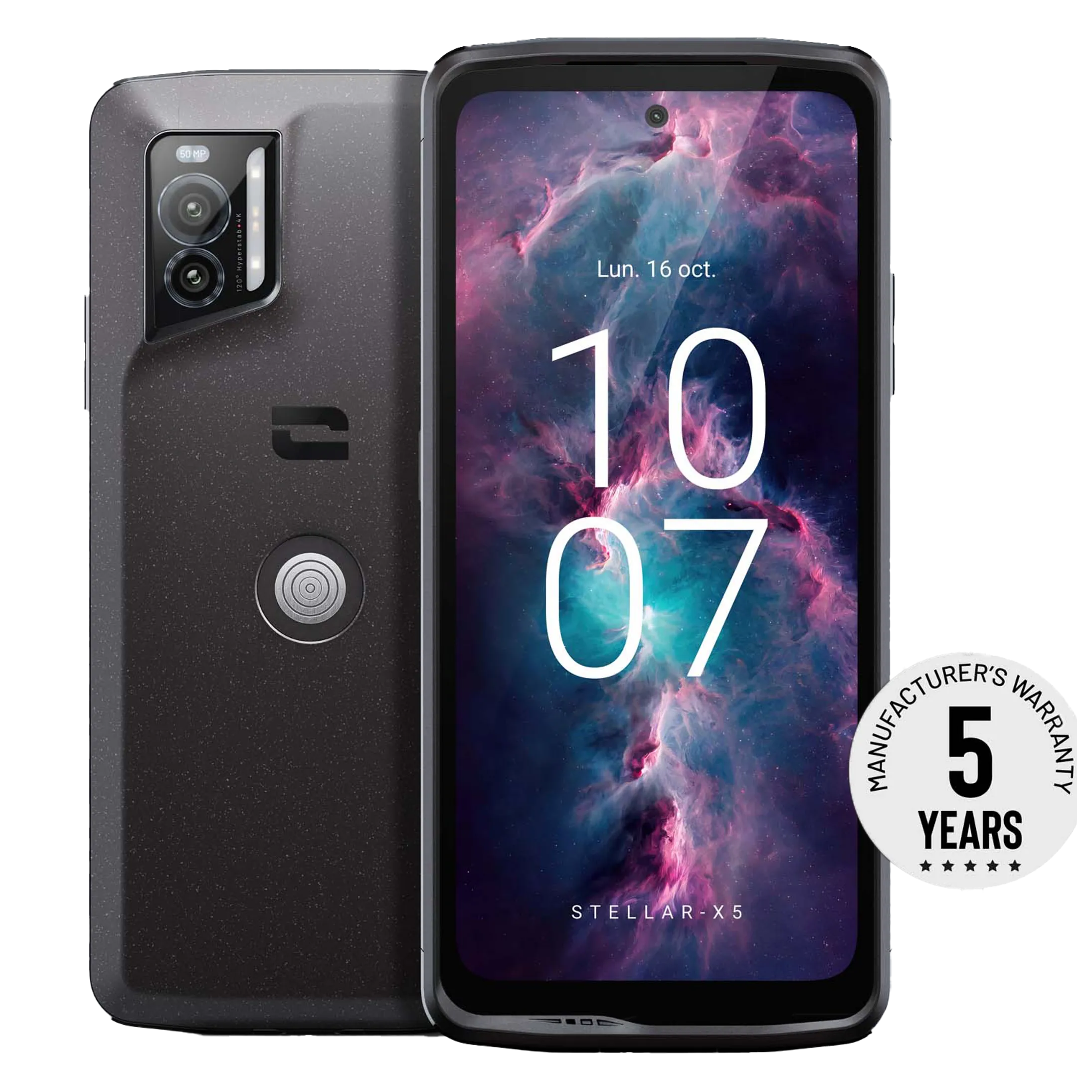Crosscall Stellar-X5 5G 128 GB Zwart image