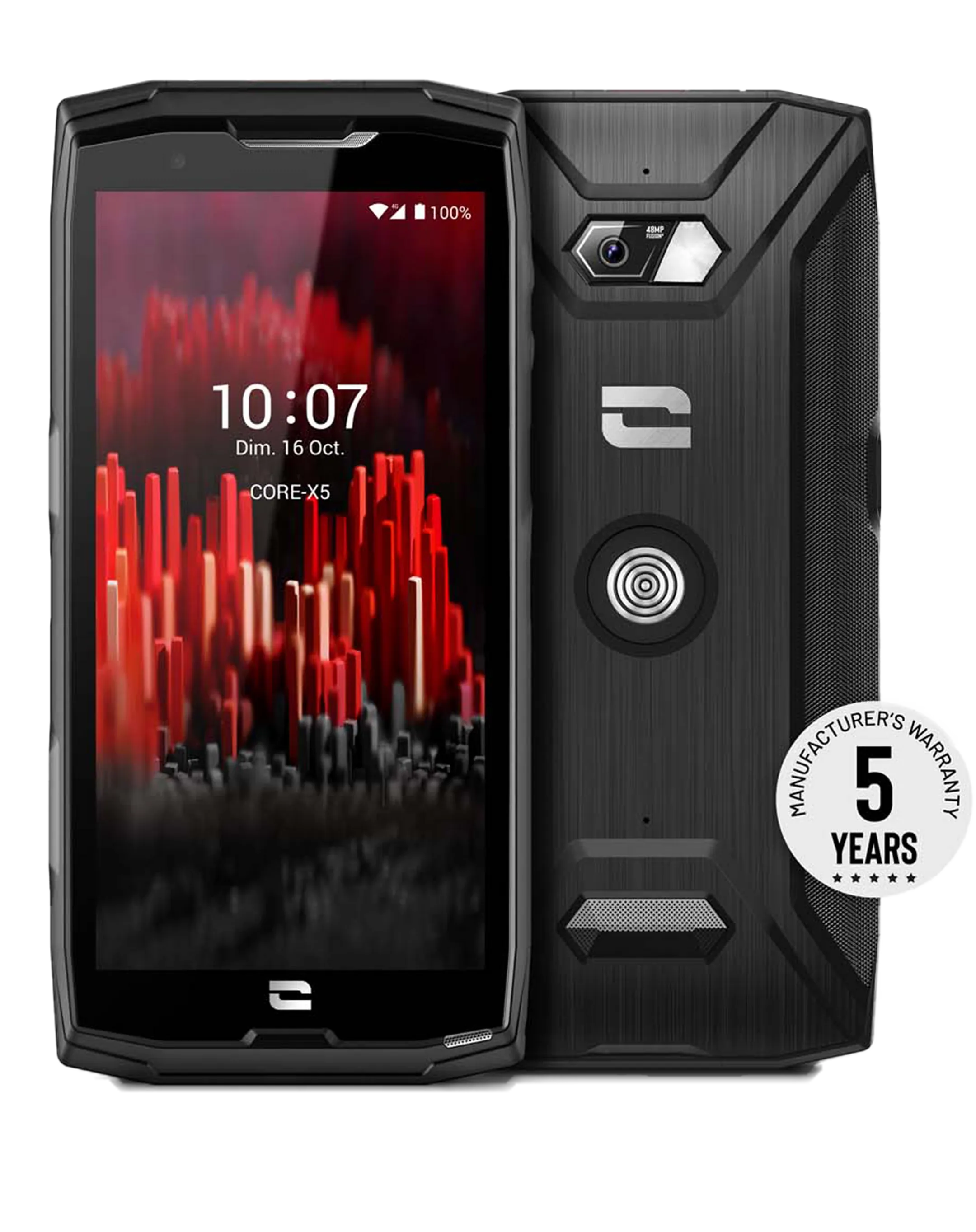 Core-X5 1258 Go outdoor smartphone - Noir