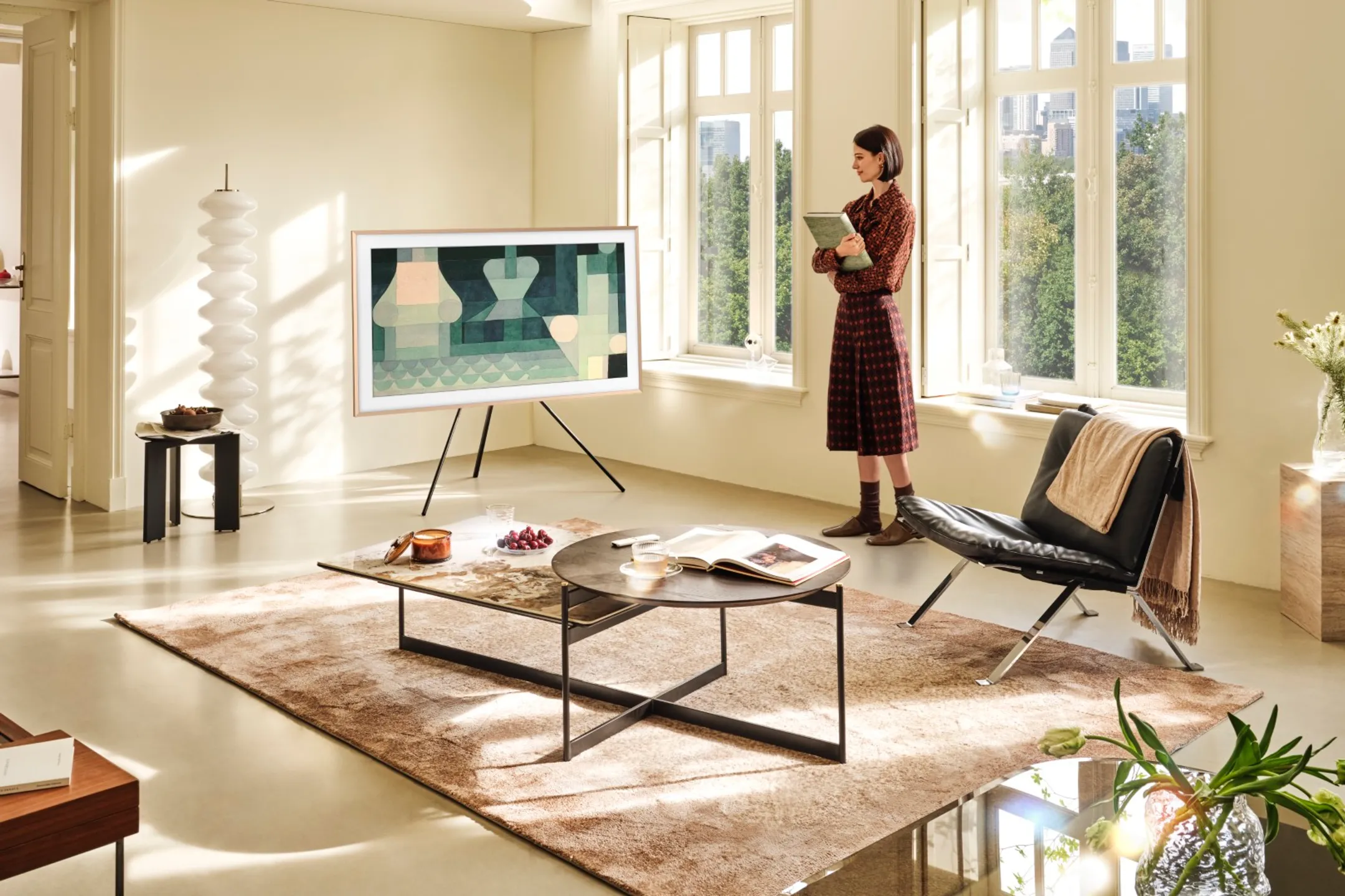 Samsung TV Neo QLED 4K The Frame Pro 85LS03FW (2025) - 85 pouces image