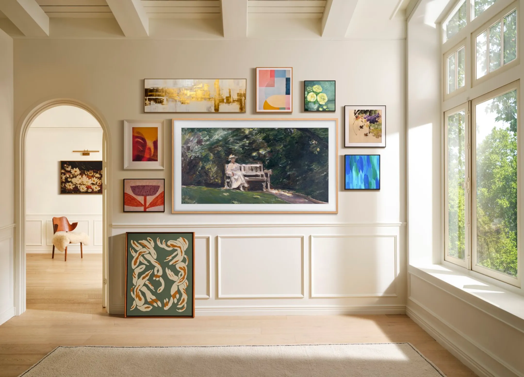 Samsung TV Neo QLED 4K The Frame Pro 75LS03FW (2025) - 75 pouces image