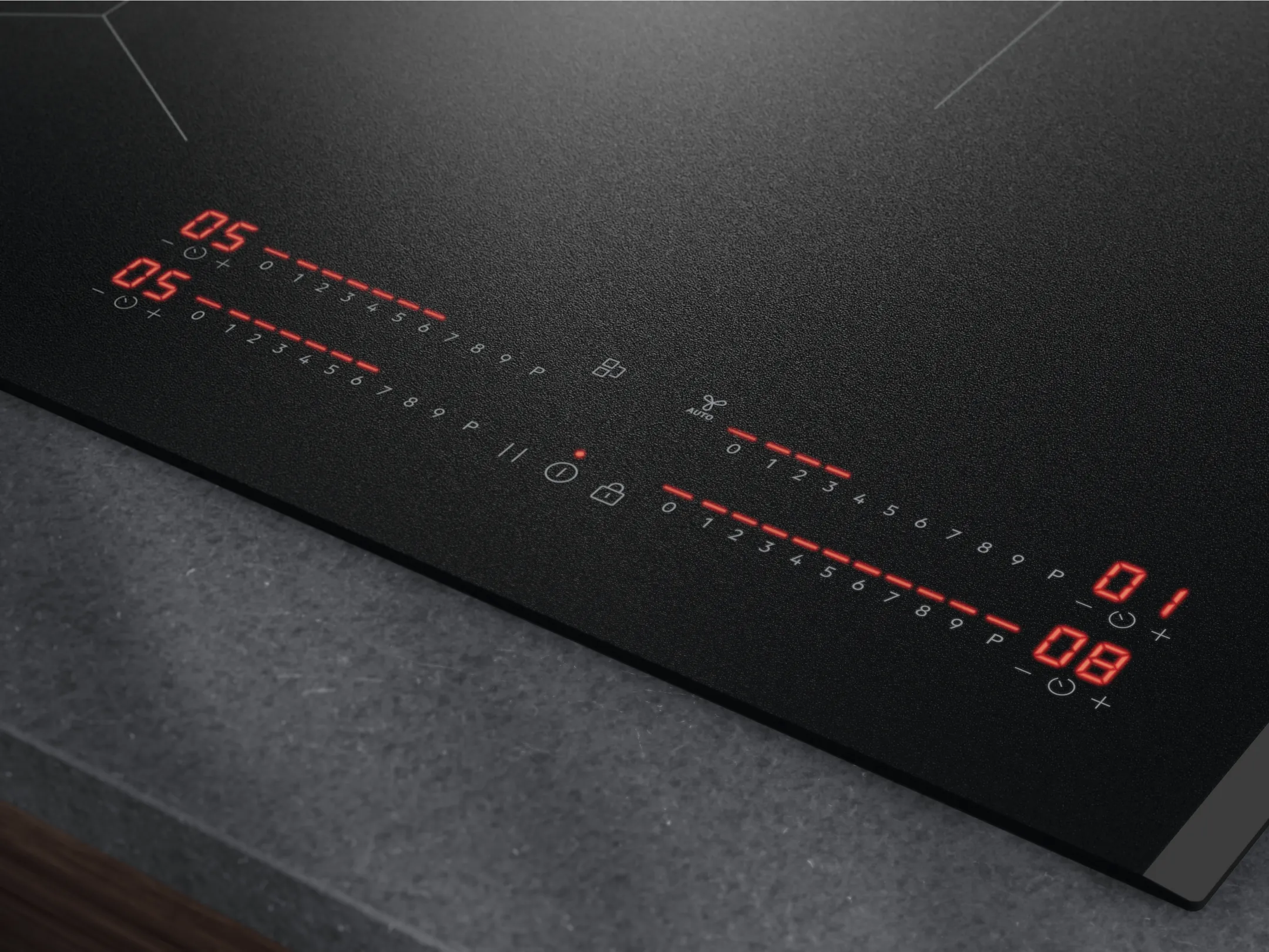 AEG Taque induction TII84B10FZ SenseBoil ® SaphirMatt® 80 cm image