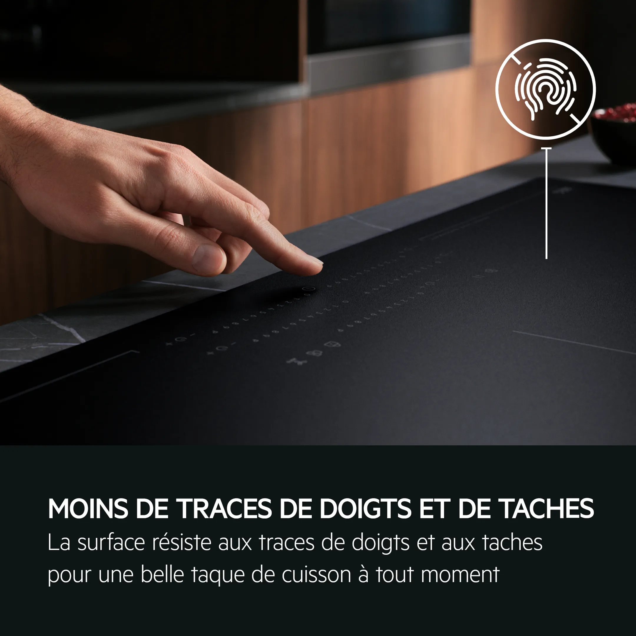 AEG Taque induction TII84B00FZ SaphirMatt® 80 cm image