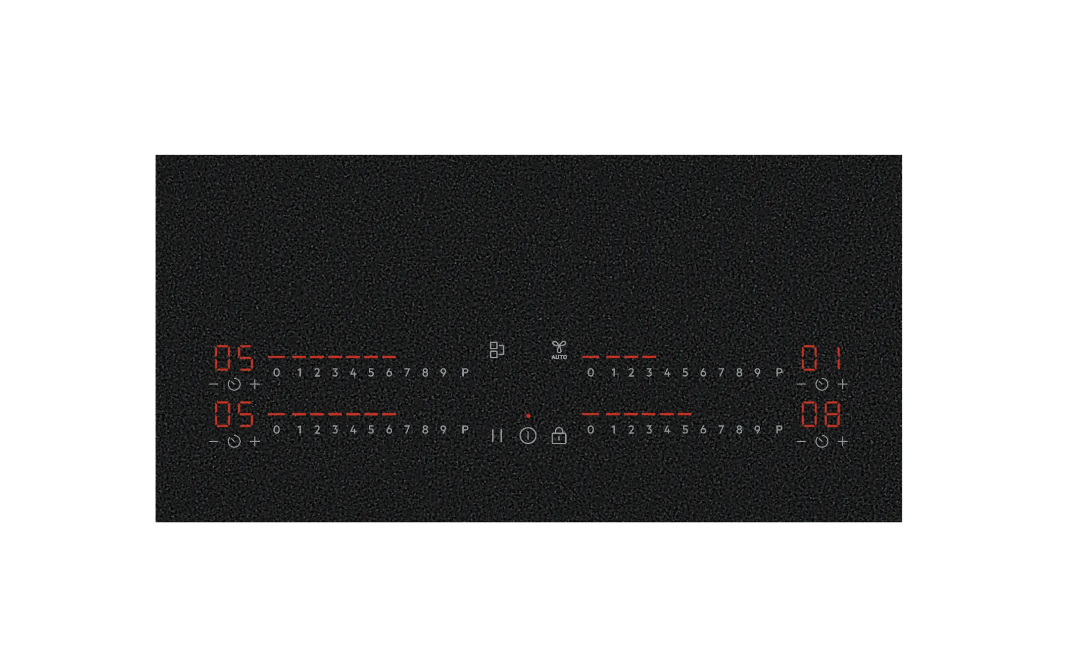AEG Taque induction TII84B00FZ SaphirMatt® 80 cm image