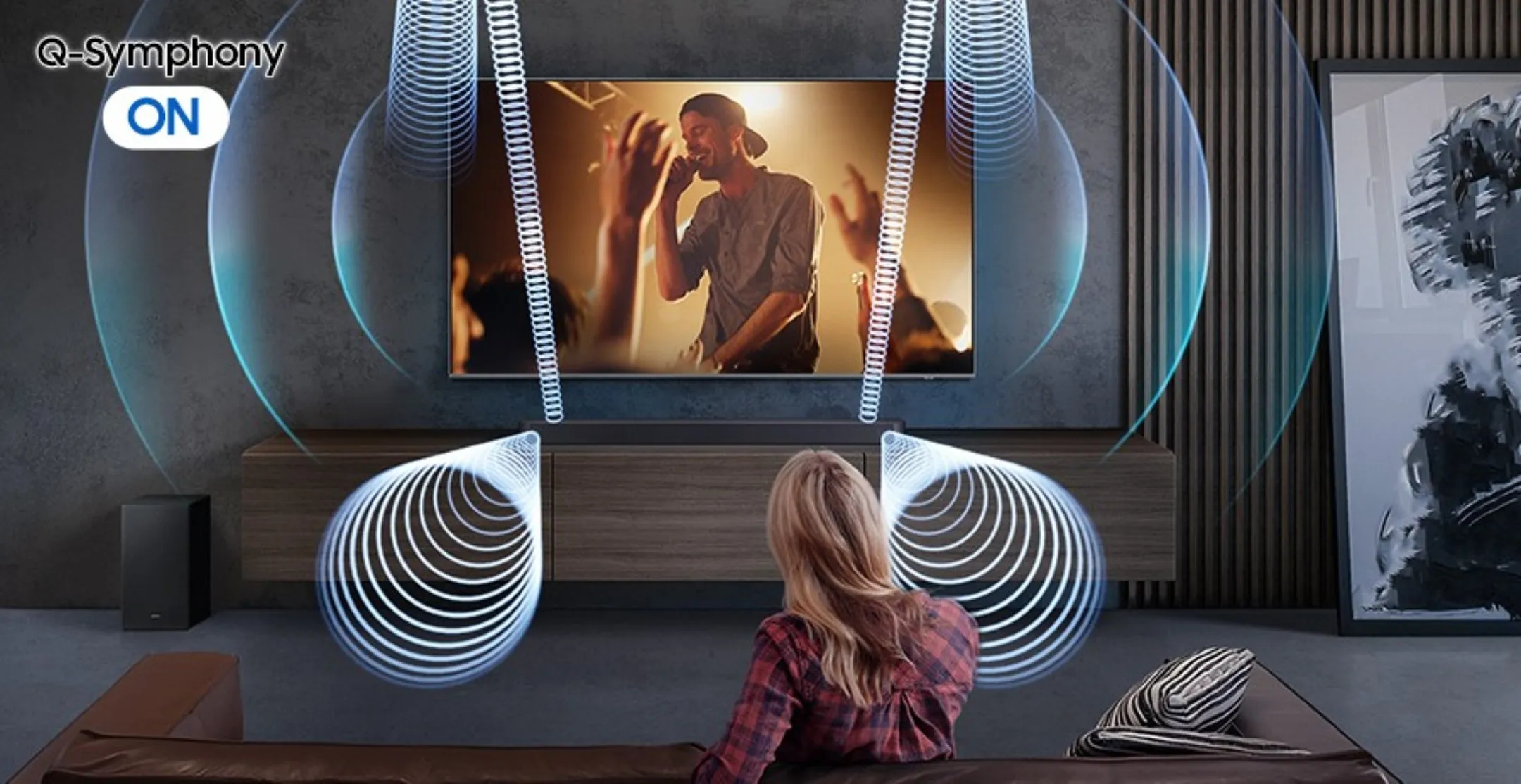 Samsung Cinematic Q-series HW-Q600F/XN Soundbar - Zwart image