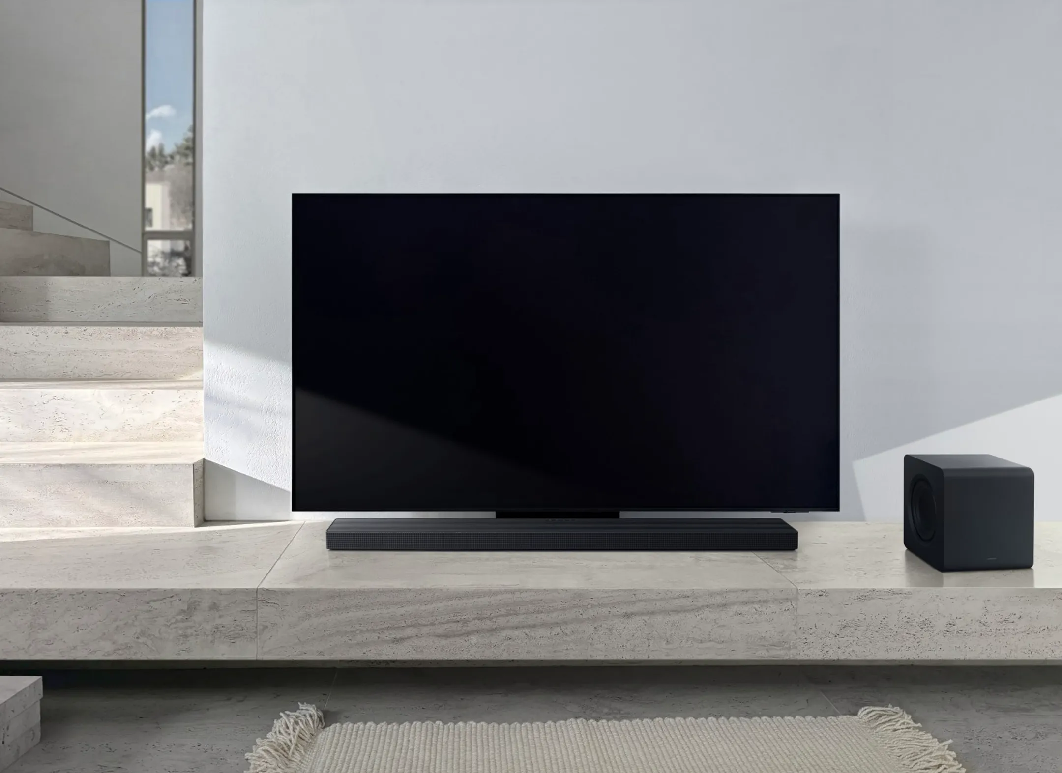 Samsung Barre de son Cinematic Q-series HW-QS750F/XN - Noir image