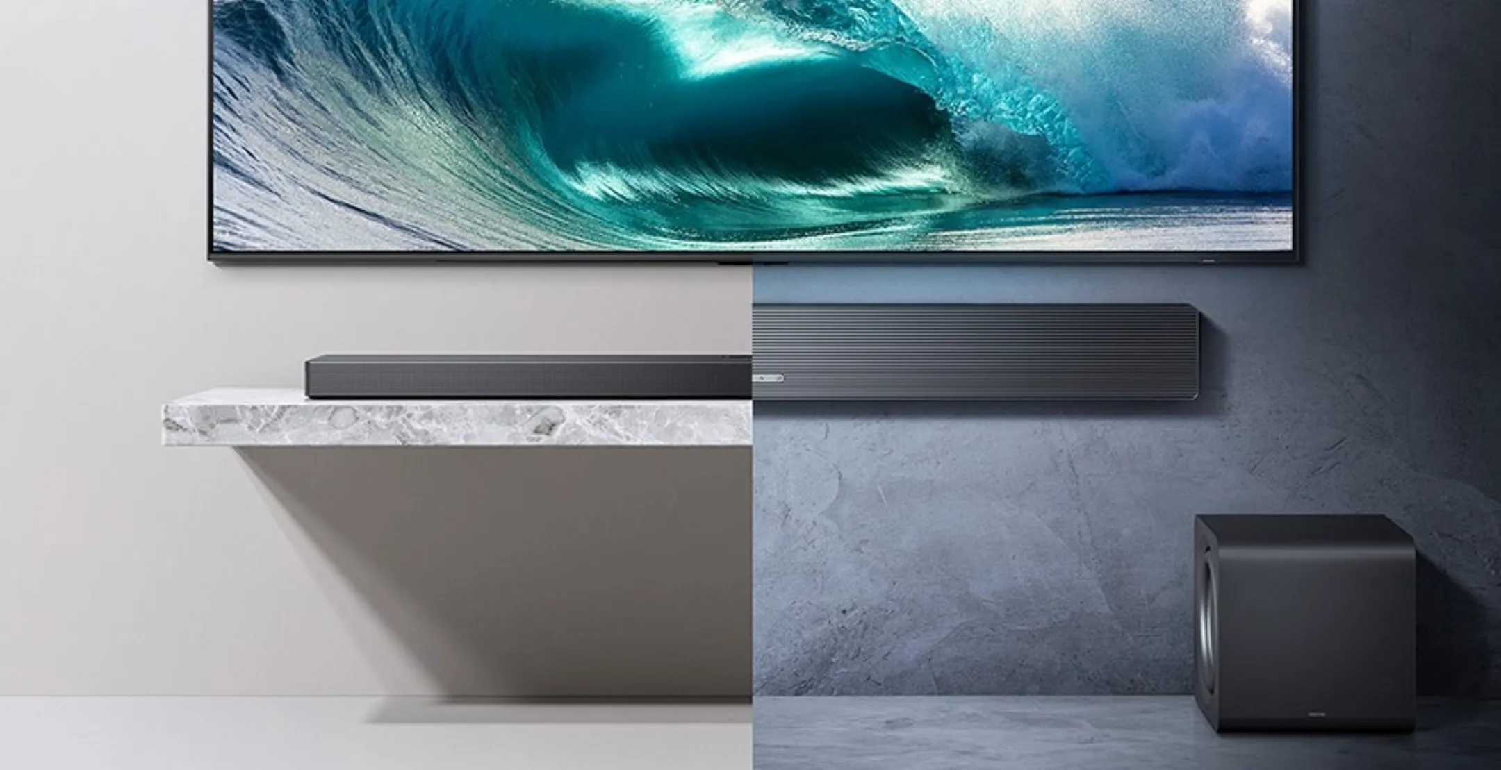 Samsung Barre de son Cinematic Q-series HW-QS750F/XN - Noir image
