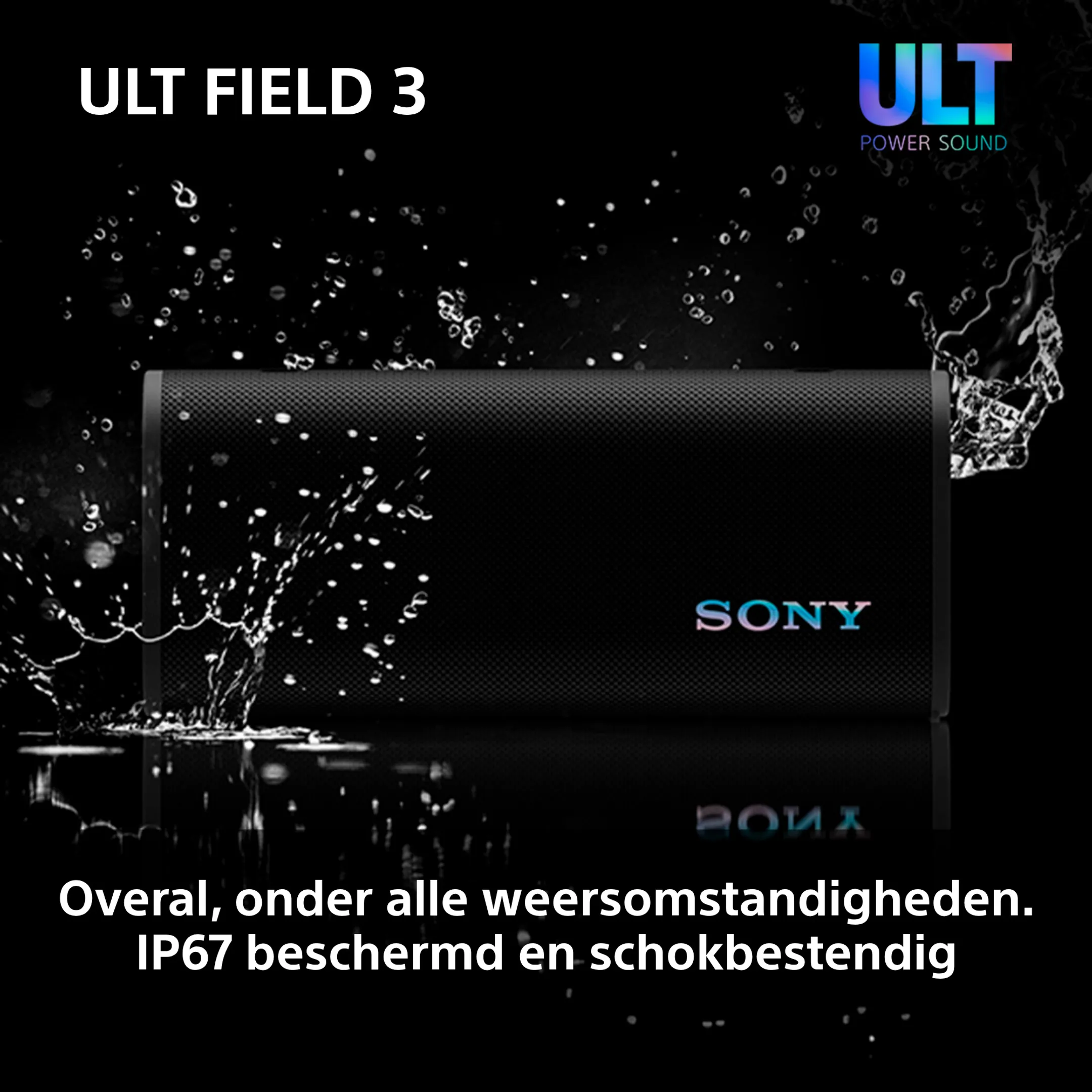 Sony ULT Field 3 speaker - Zwart image