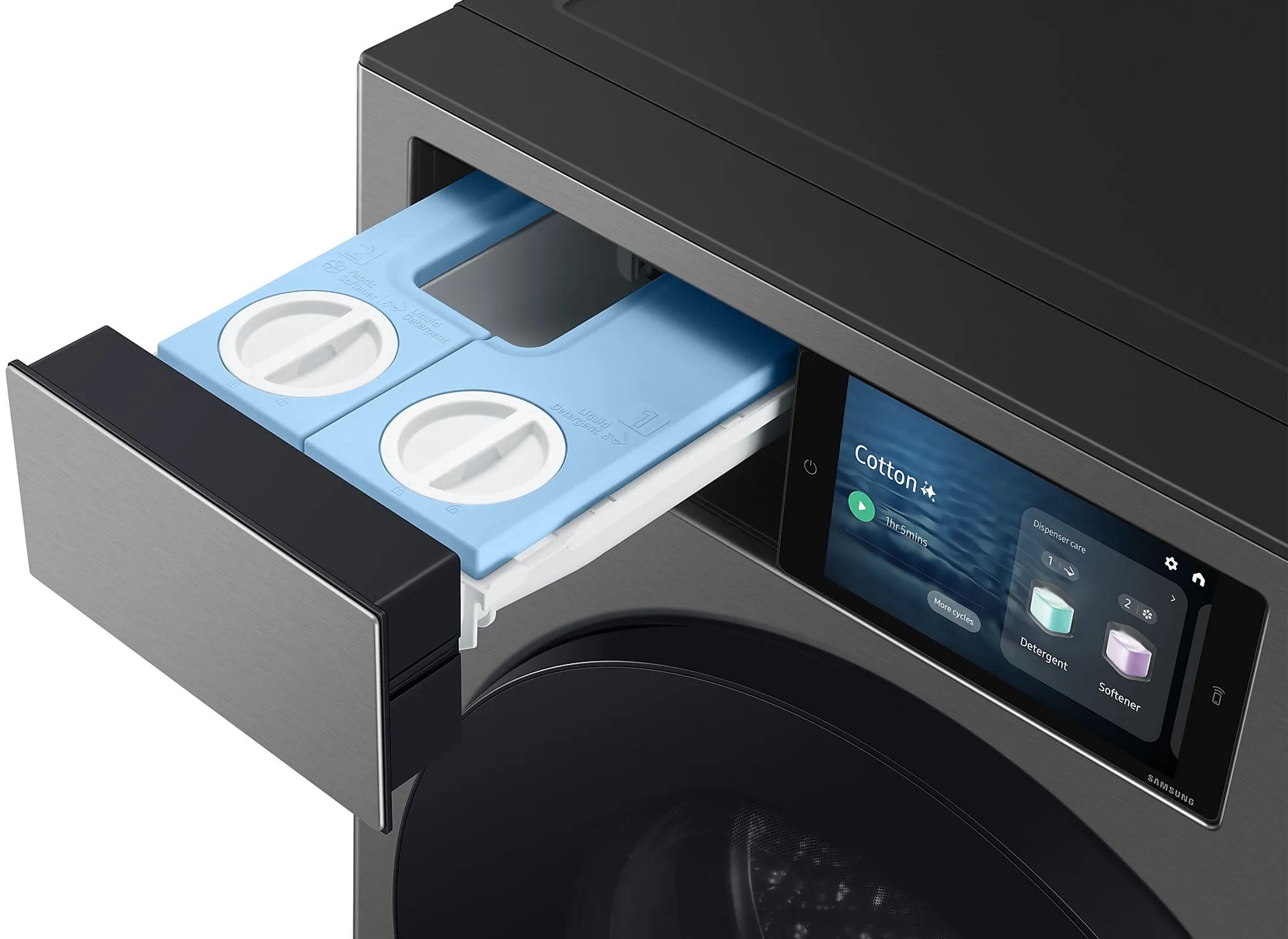 Samsung Wasmachine Bespoke AI 9000-serie WF90F09C4SU3 image