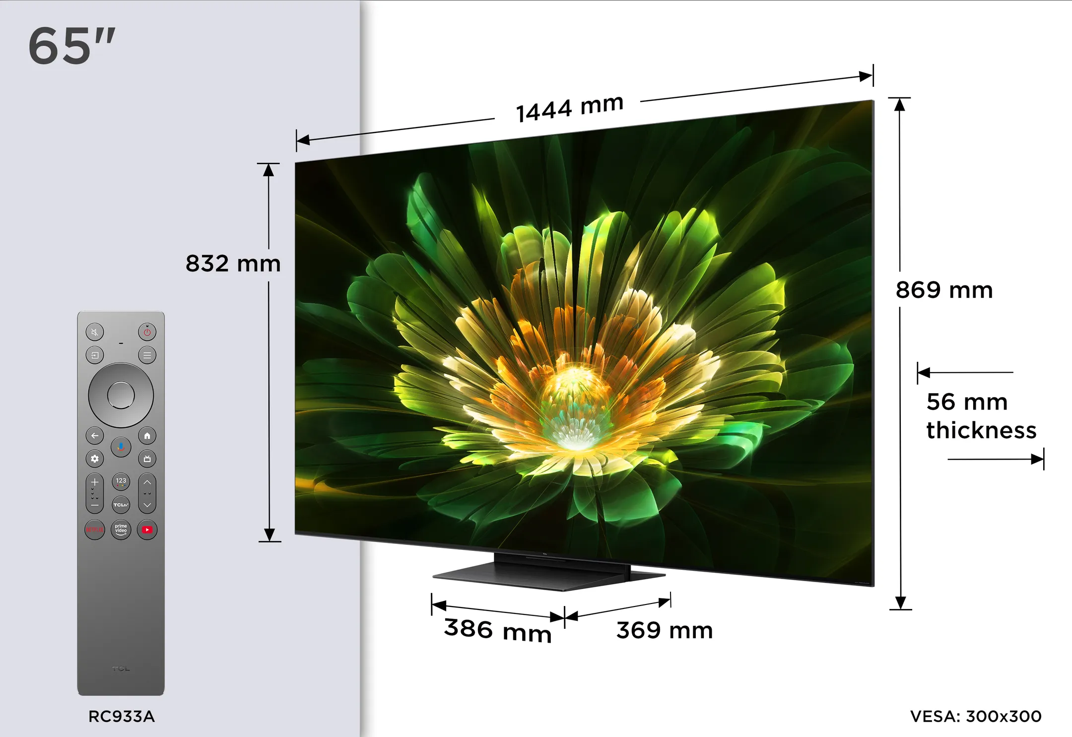TCL QD Mini-LED TV 4K 65C79K (2025) - 65 pouces image