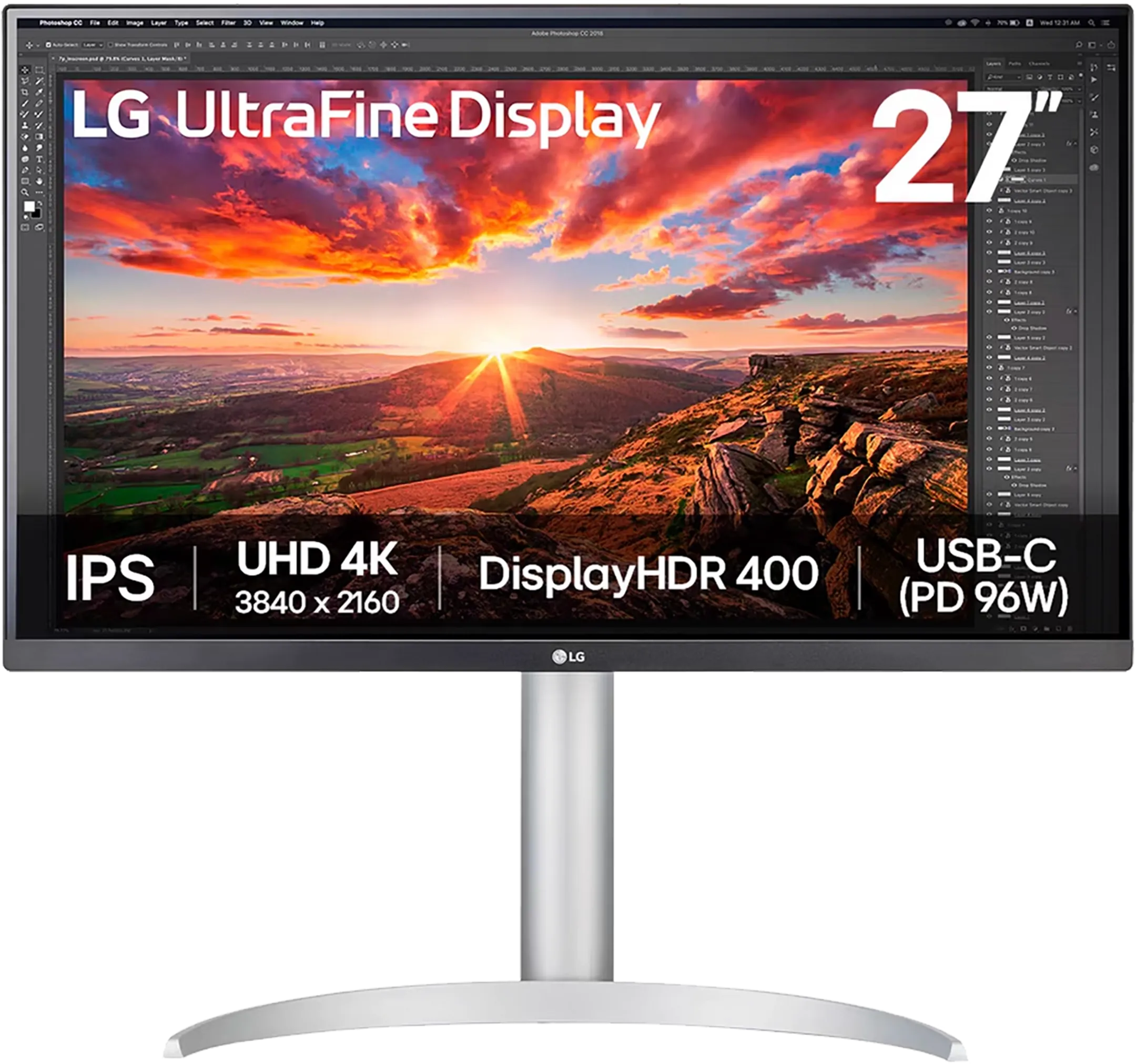 27" UltraFine 27UP850K-W.AEU
