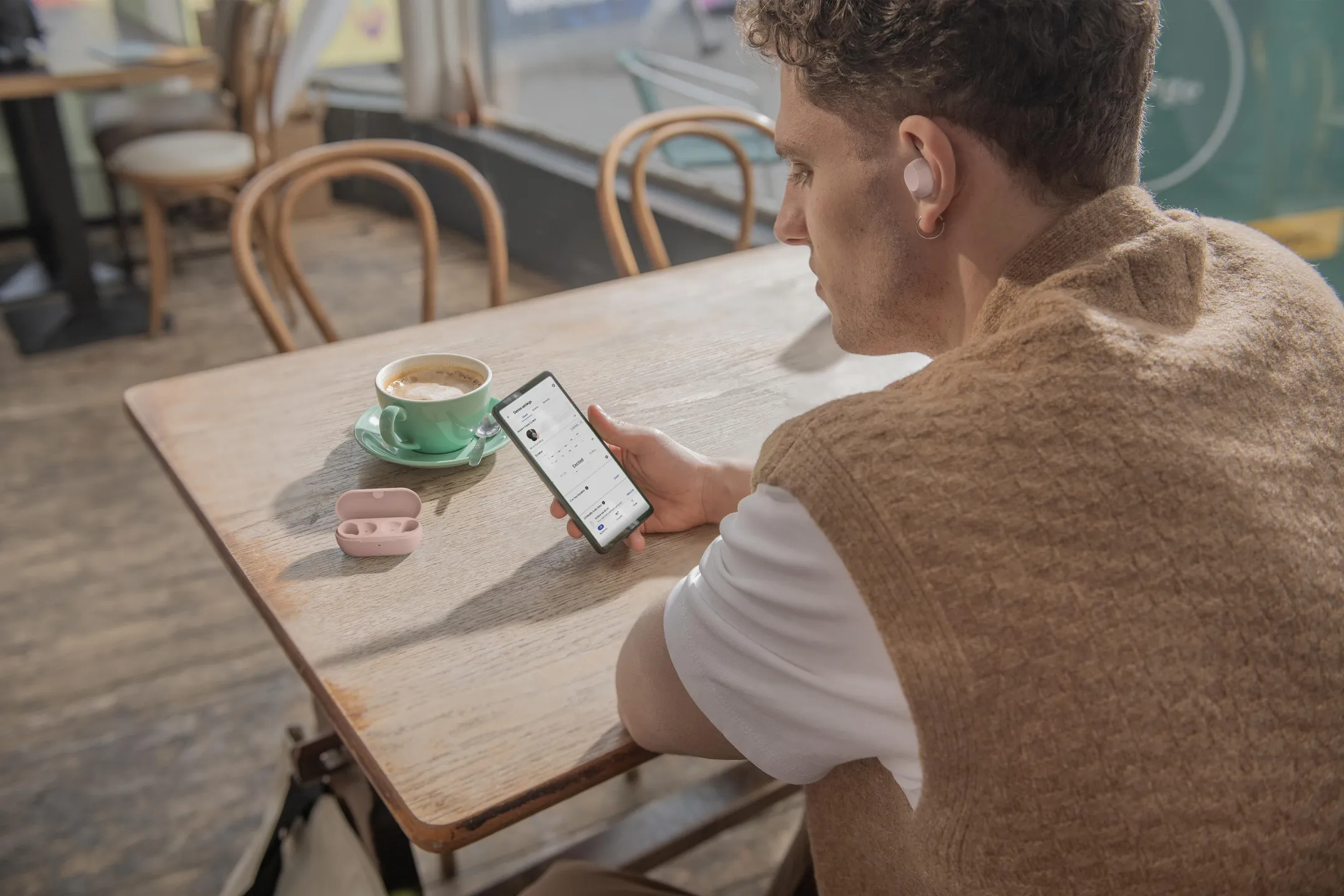 Sony Écouteurs WF-C710 - Rose image