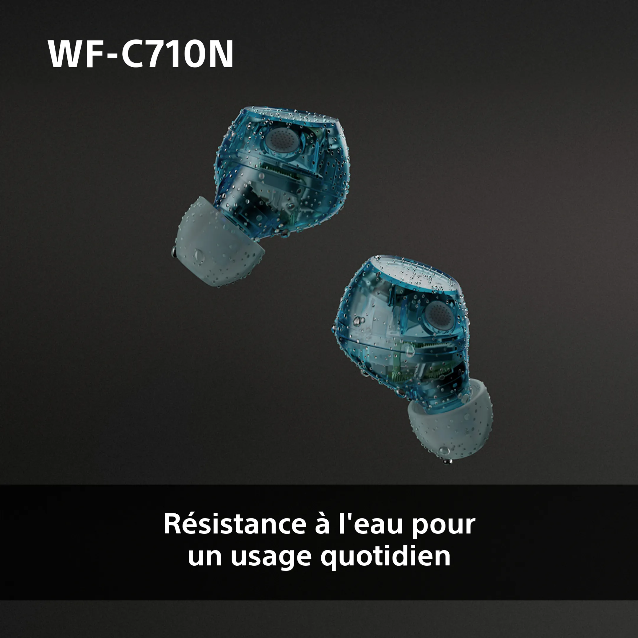 Sony Écouteurs WF-C710 - Bleu image