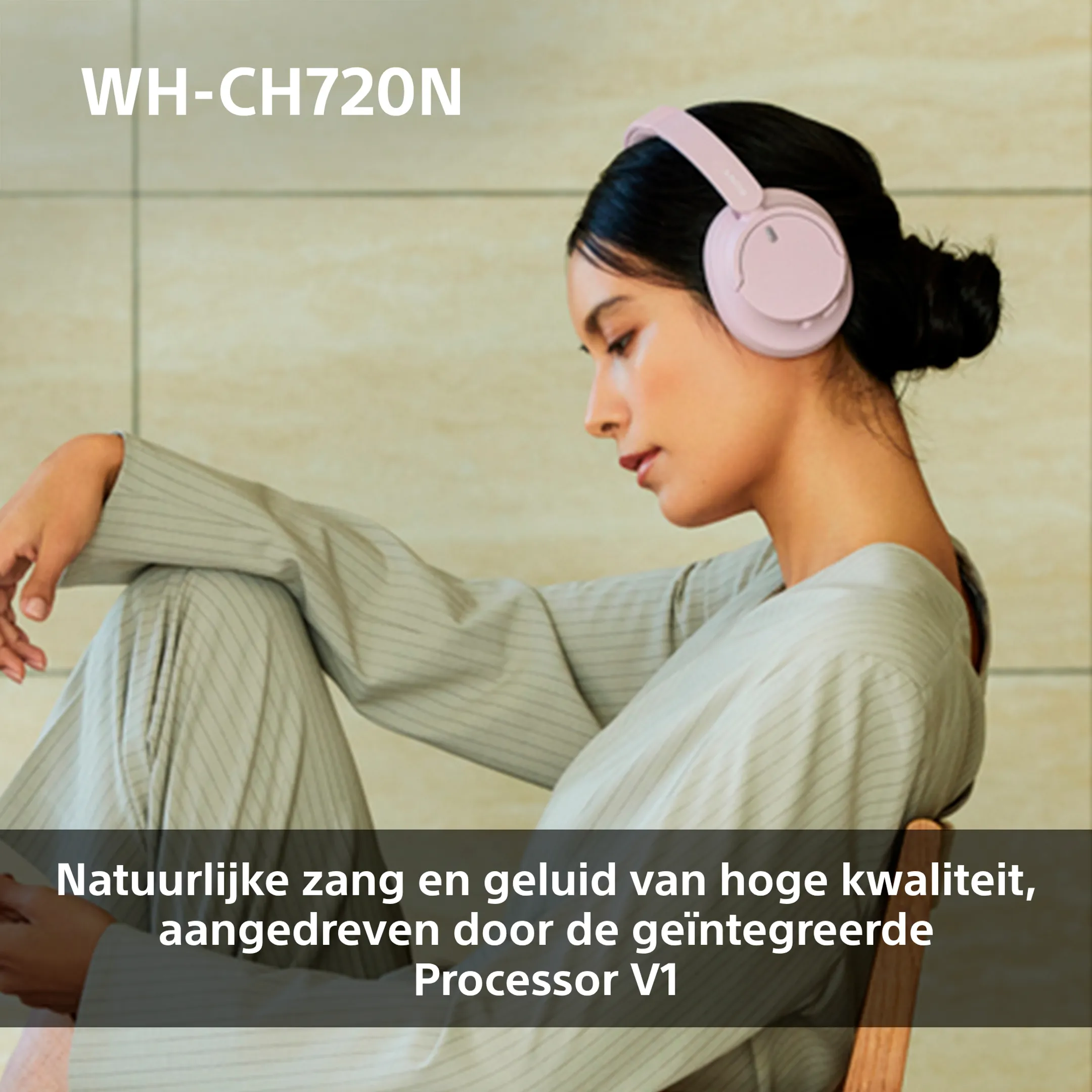 Sony  WH-CH720 Koptelefoon - Roze image