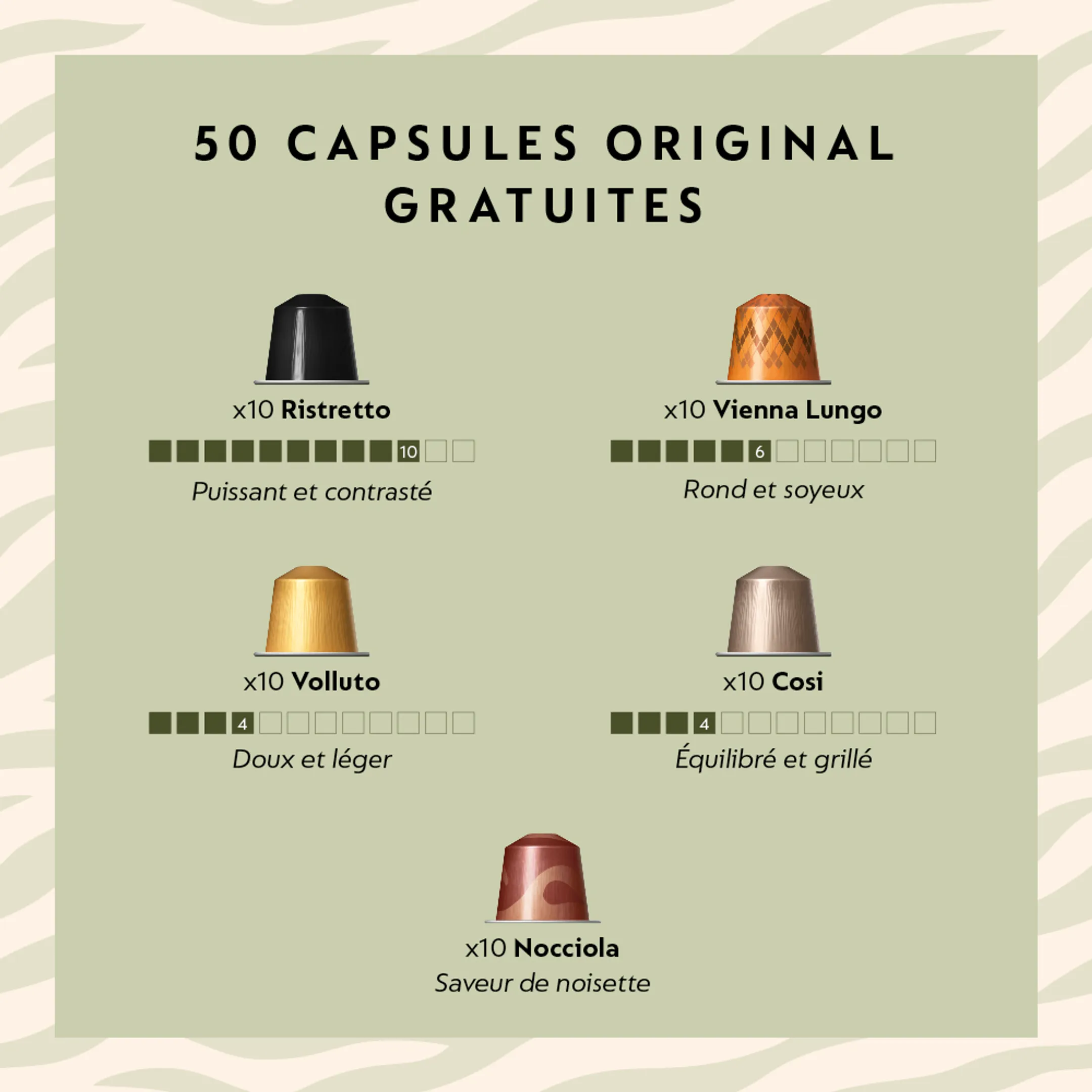 De'Longhi Machine à Café Nespresso Essenza Mini Black + 50 capsules + 30€ de réduction café image