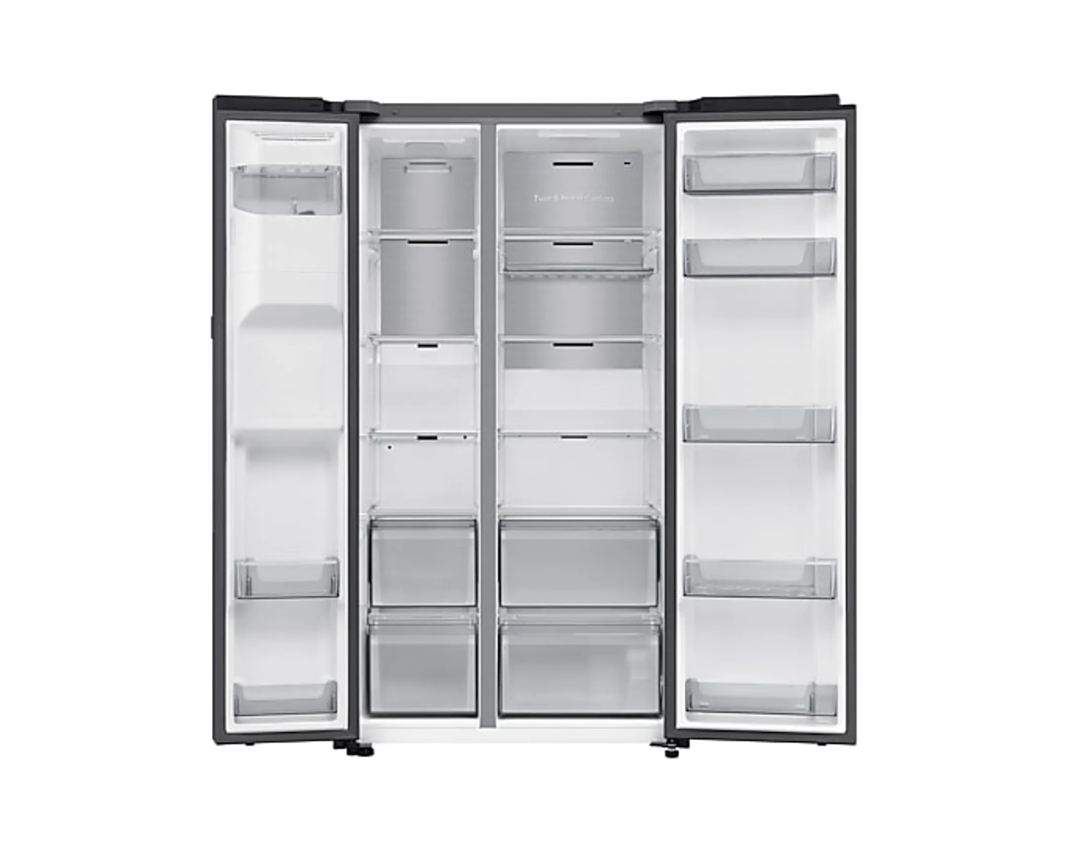 Samsung Amerikaanse koelkast RS80F66KBFEF Auto Open Door image