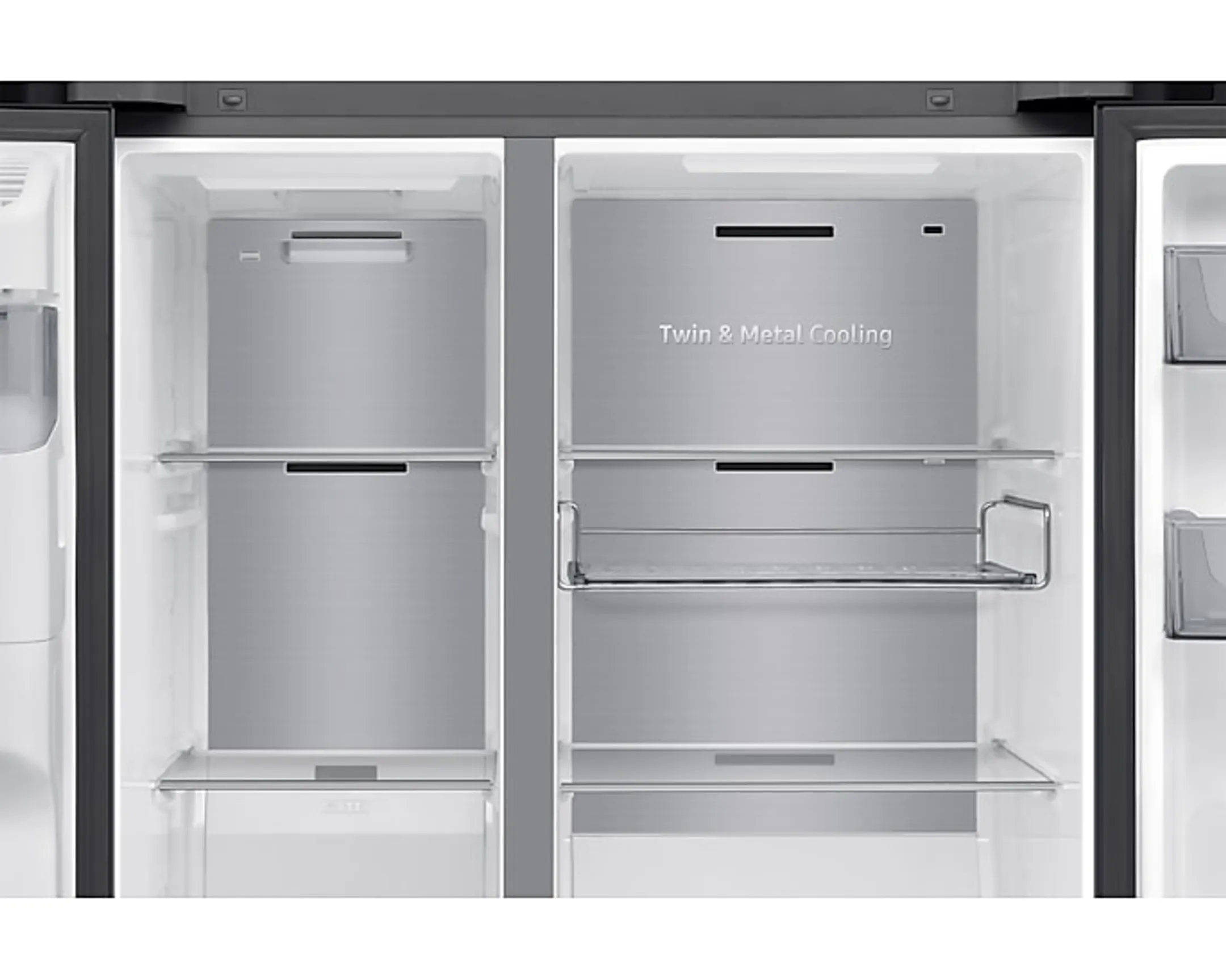 Samsung Amerikaanse koelkast RS80F66KBFEF Auto Open Door image