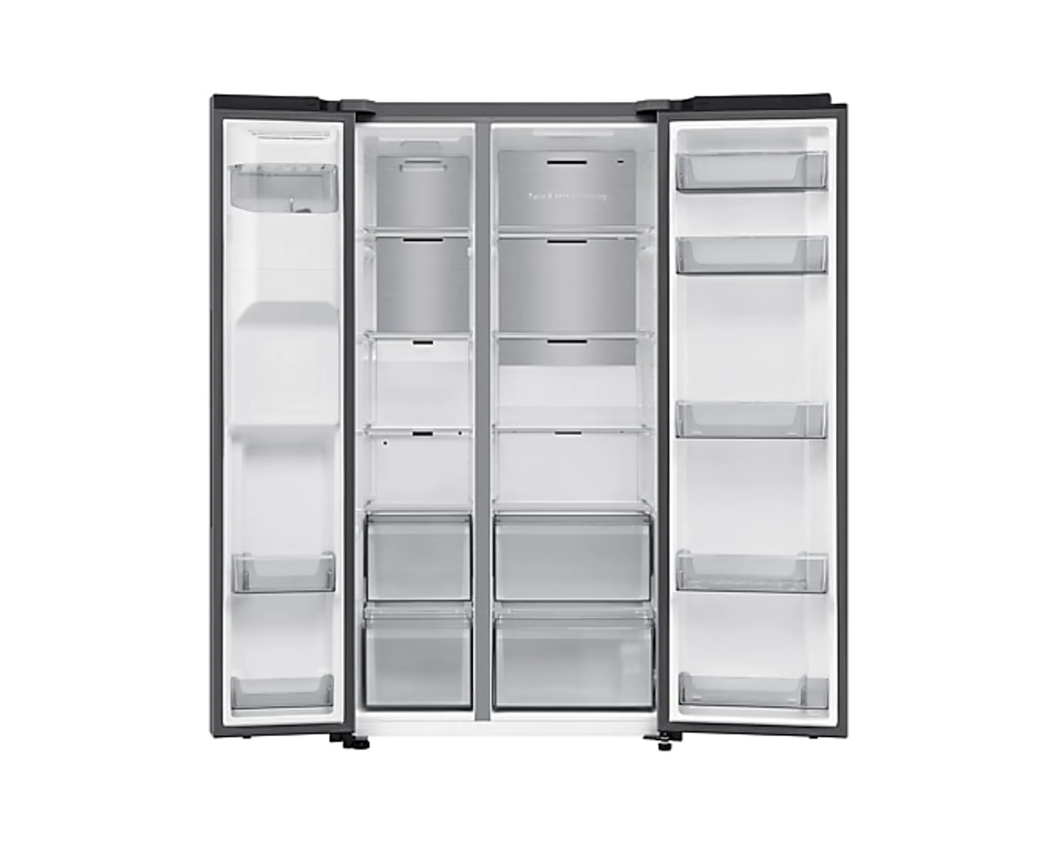 Samsung Frigo américain RS70F66KBTEF Twin Cooling Plus™ image