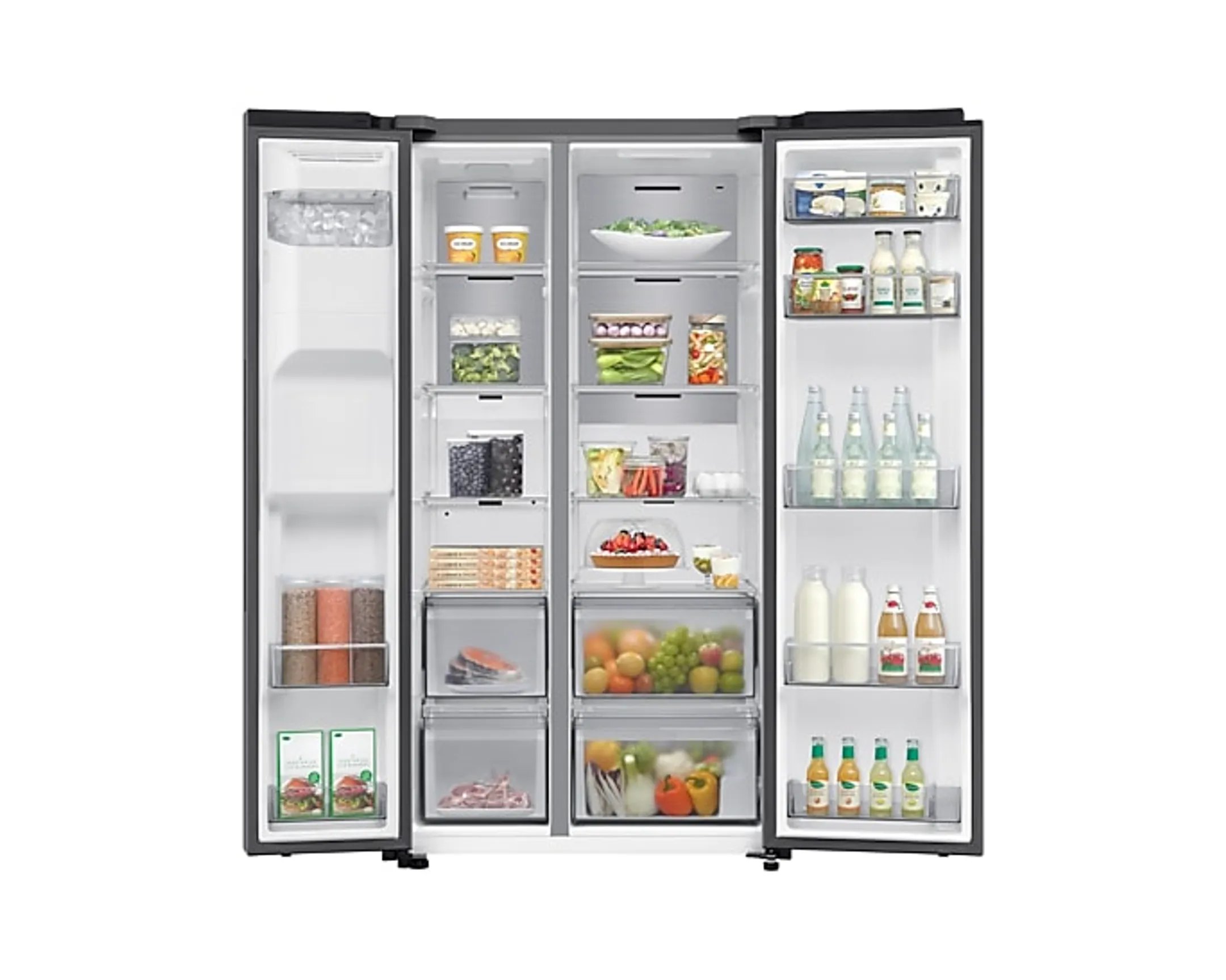 Samsung Frigo américain RS70F66KBTEF Twin Cooling Plus™ image