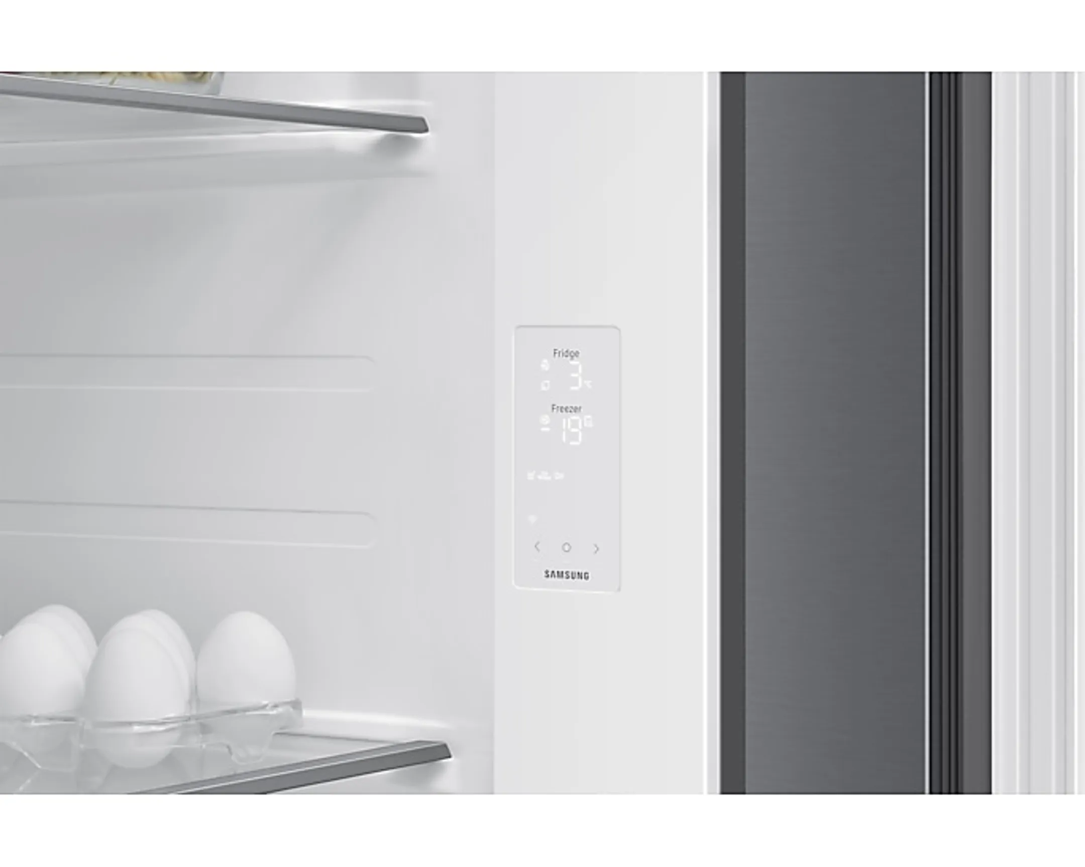 Samsung Frigo américain RS70F66KBTEF Twin Cooling Plus™ image