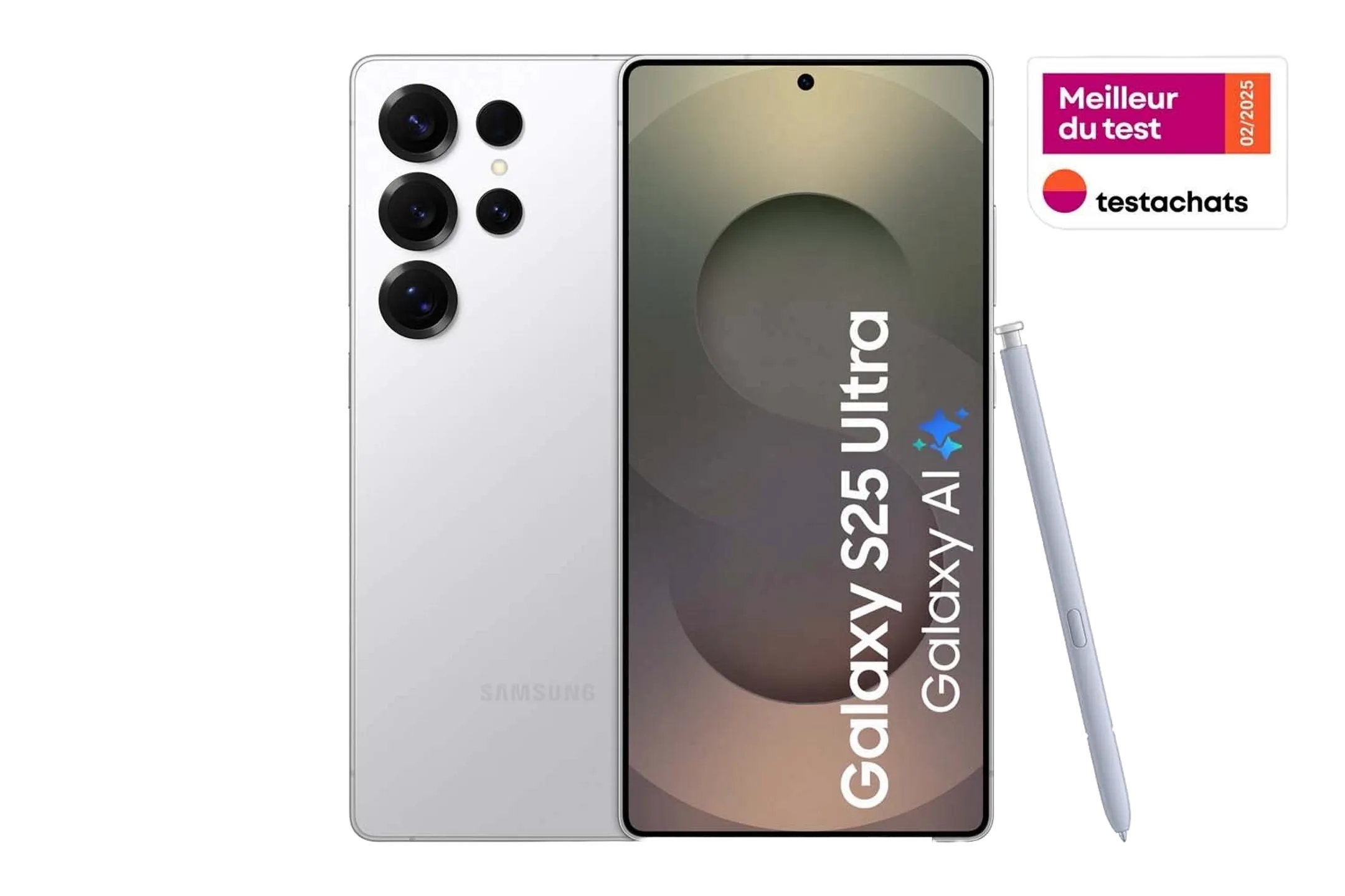 Samsung Galaxy S25 Ultra 512Go - Titanium Whitesilver image