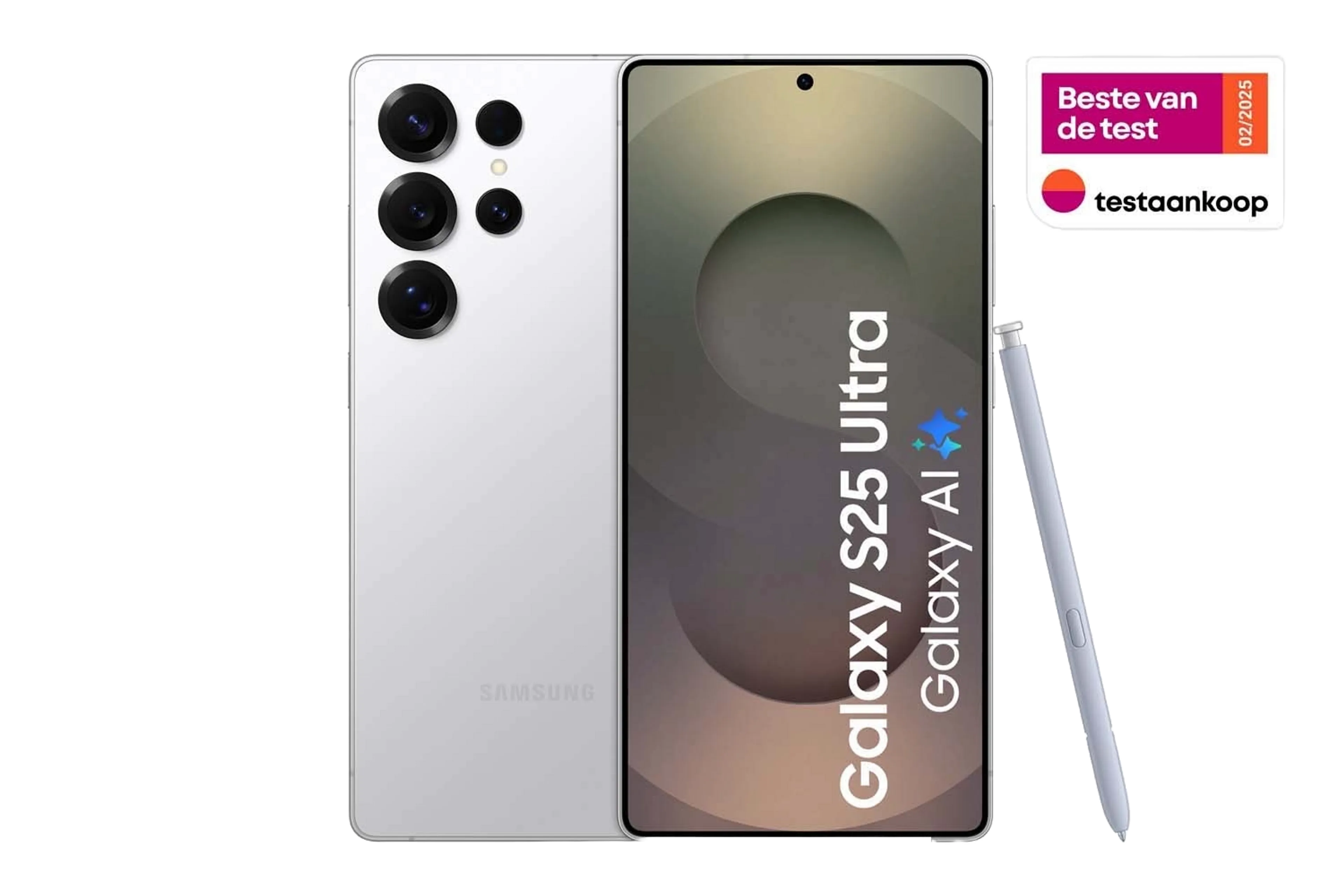 Samsung Galaxy S25 Ultra 512GB - Titanium Whitesilver image