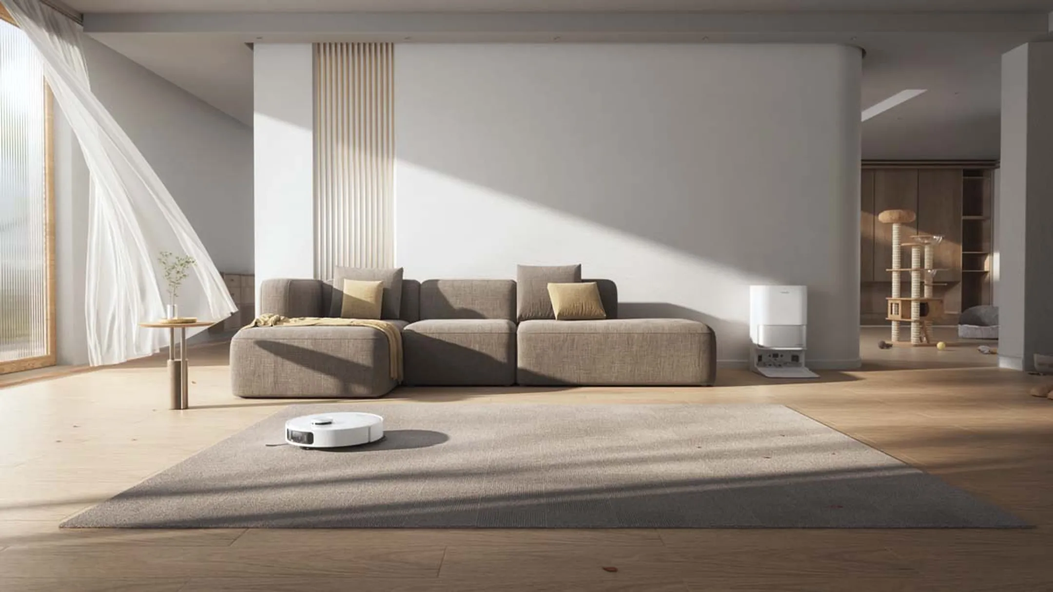 Dreame Aspirateur robot 2en1 L40s Pro Ultra - White image