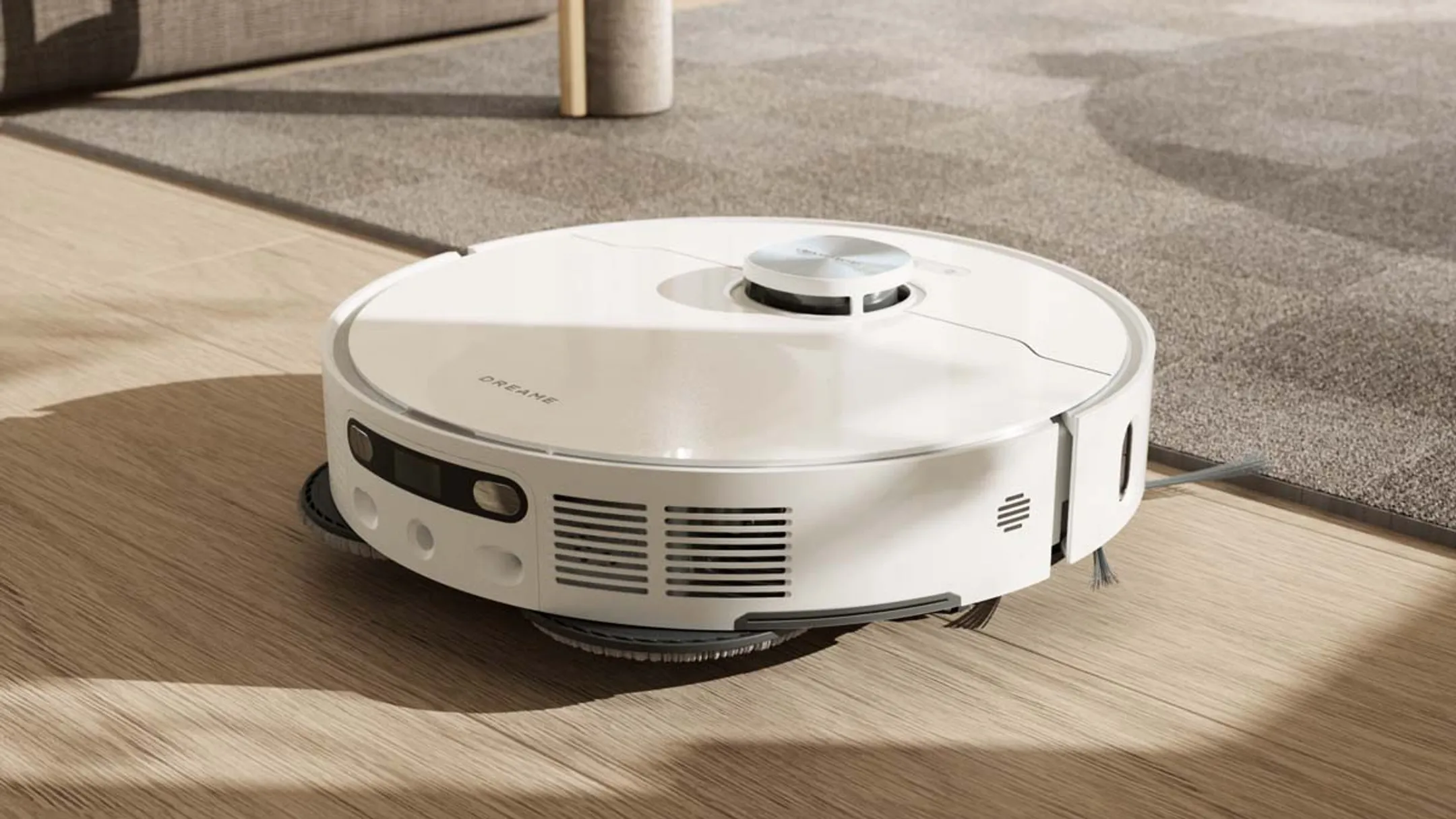 Dreame Aspirateur robot 2en1 L40s Pro Ultra - White image