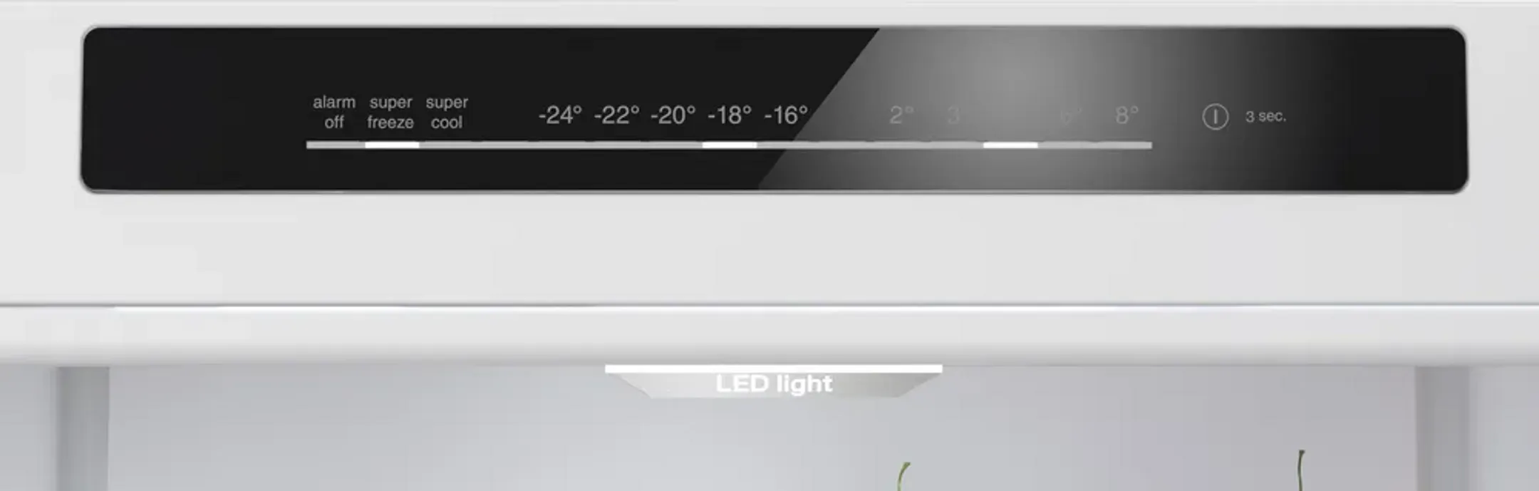 Bosch Koelkast met diepvries KGN39OCAF Serie 4 Green Collection 203 CM image