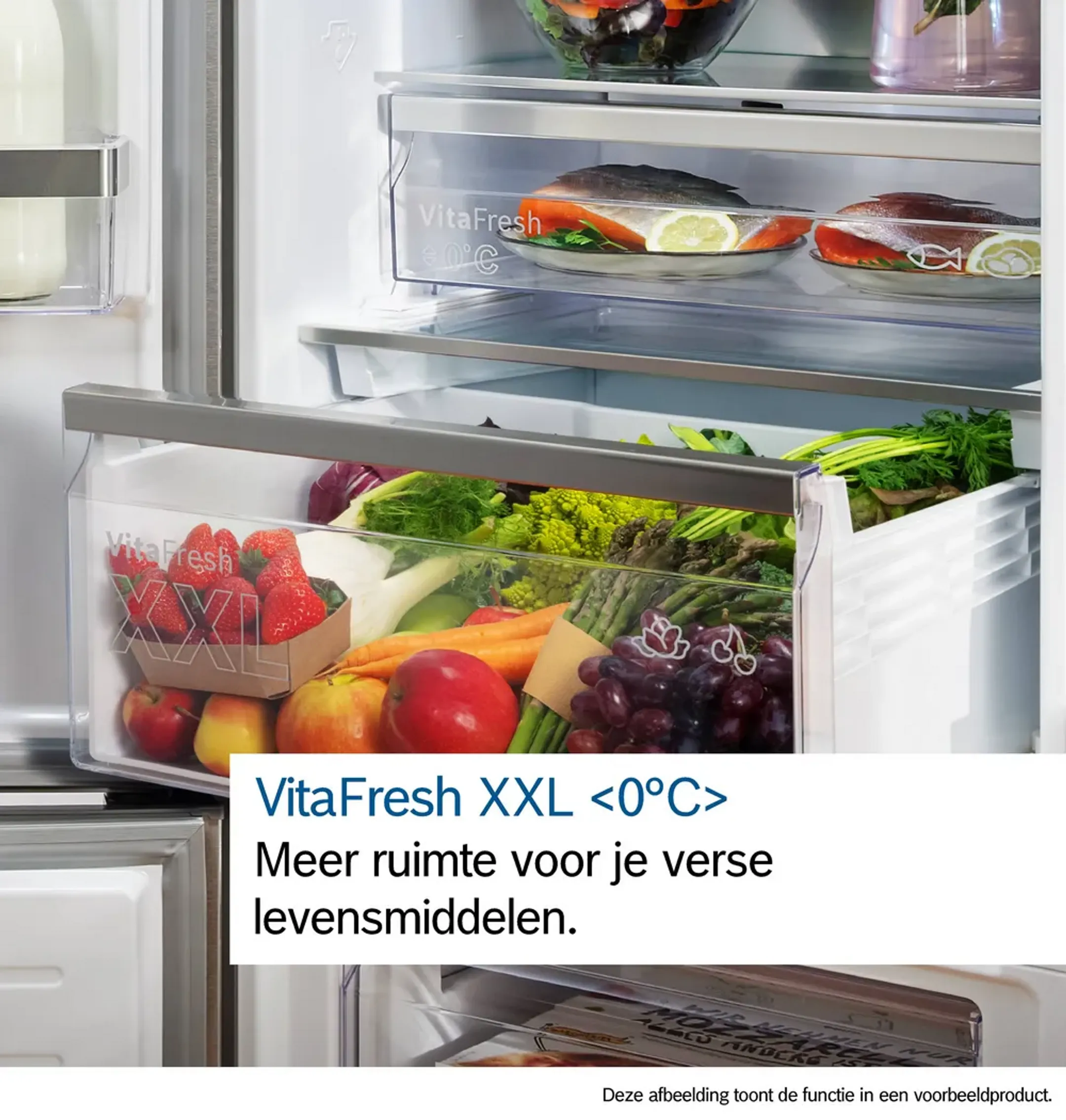 Bosch Koelkast met diepvries KGN39OCAF Serie 4 Green Collection 203 CM image