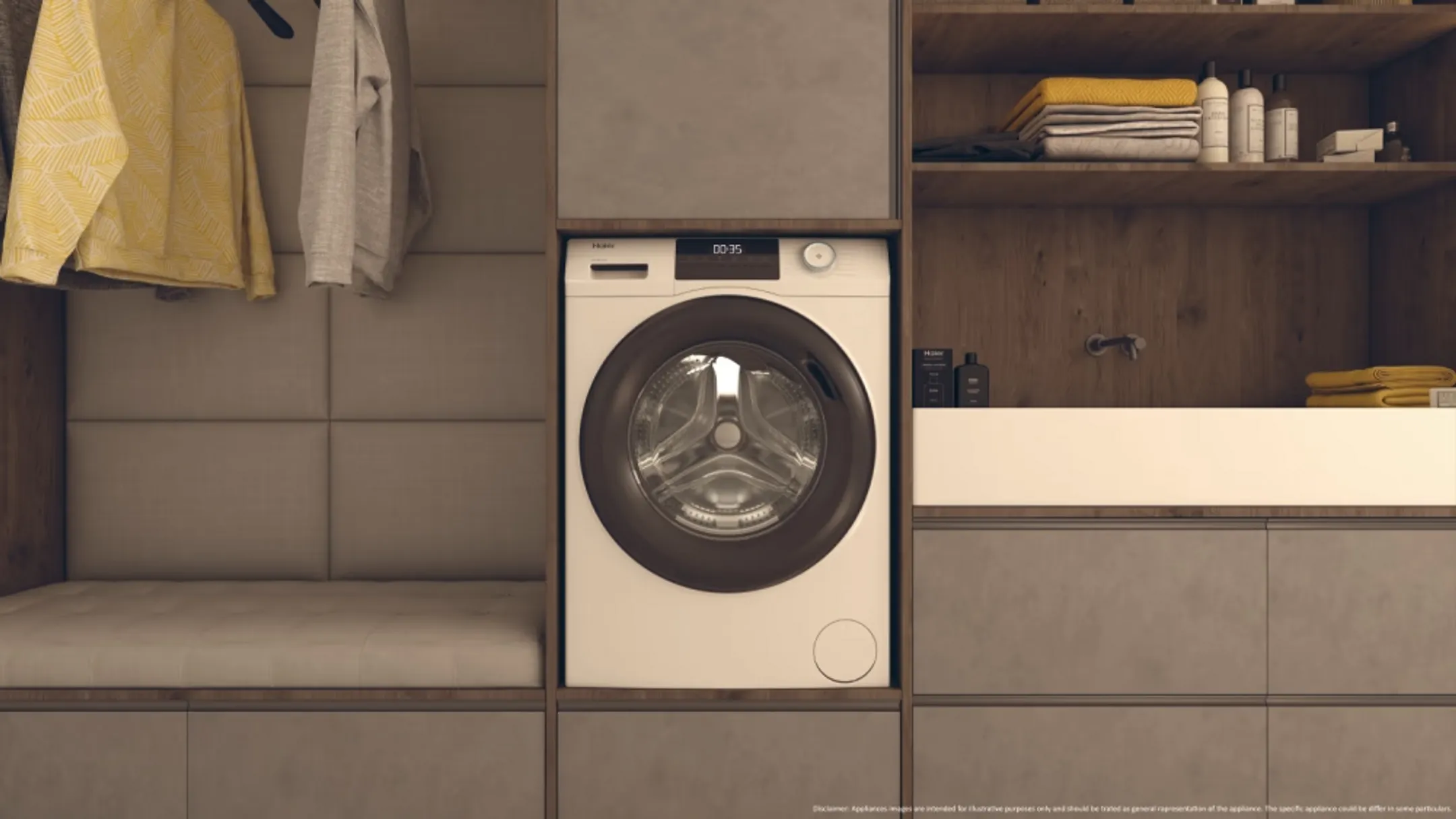 Haier Machine à laver HW80-BP14929A-S image