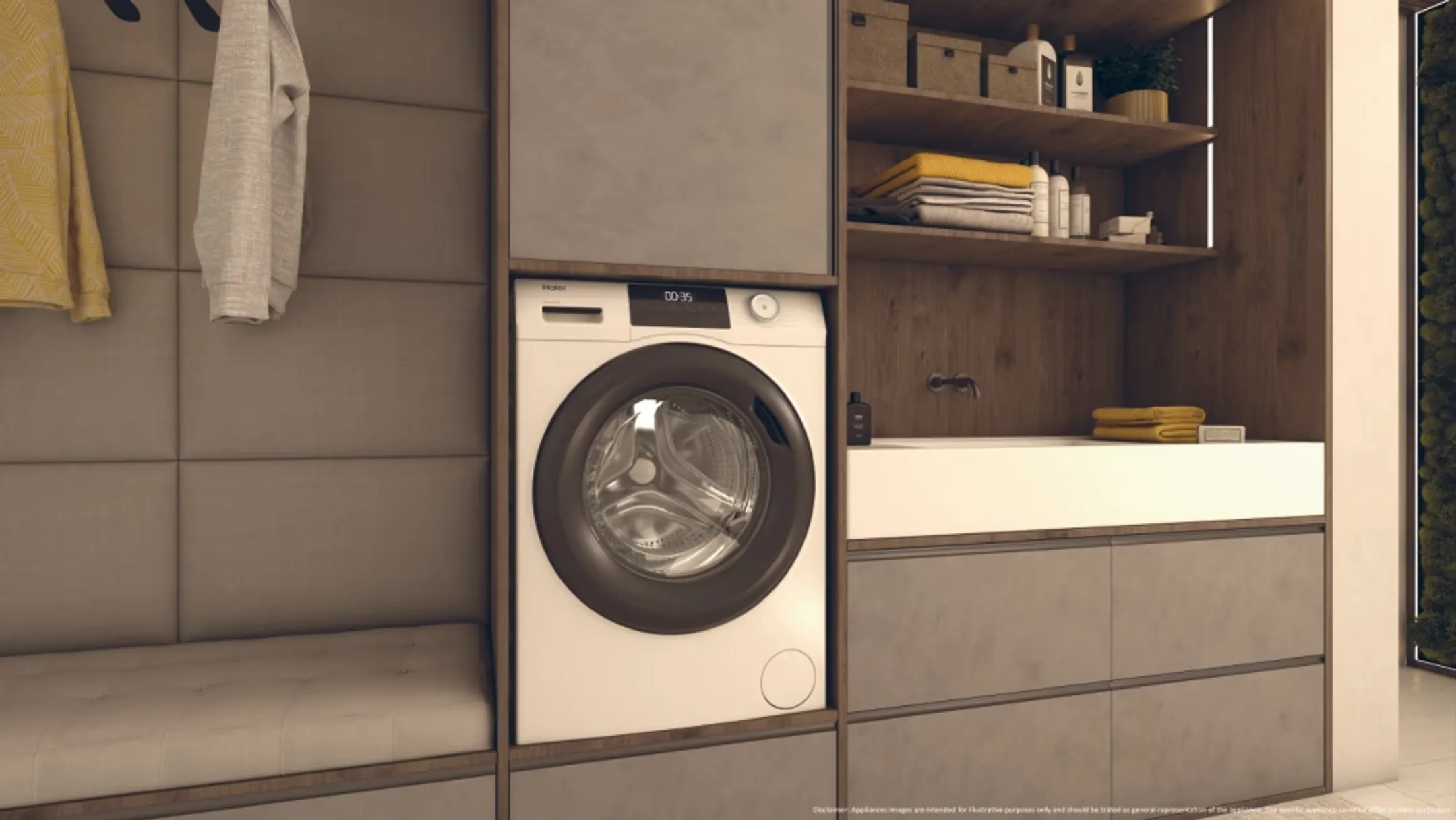 Haier Machine à laver HW80-BP14929A-S image