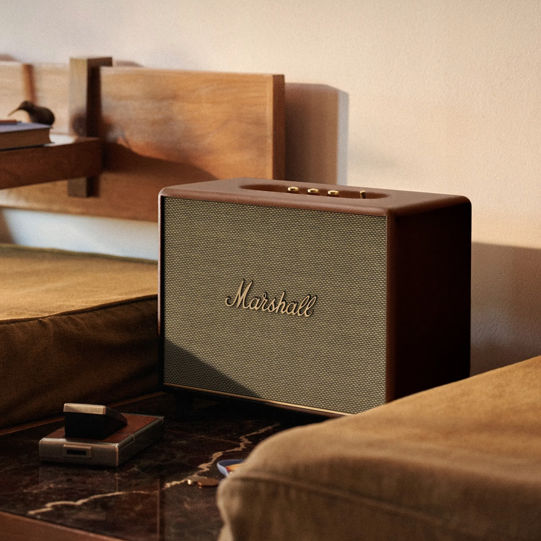 Marshall Enceinte Bluetooth Woburn III - Brun image